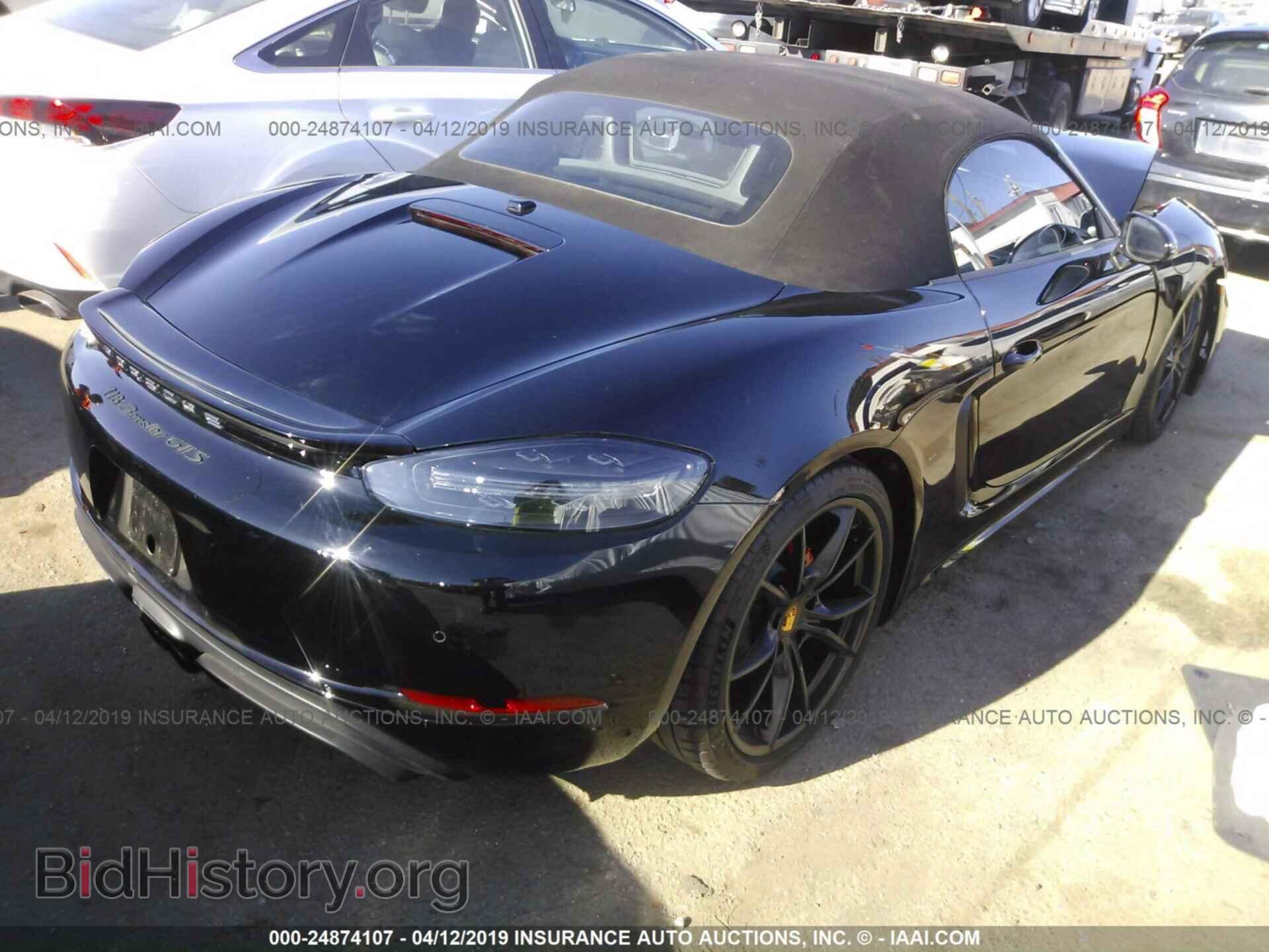 2018 PORSCHE BOXSTER - VIN: WP0CB2A80JS229176 - Фото 4