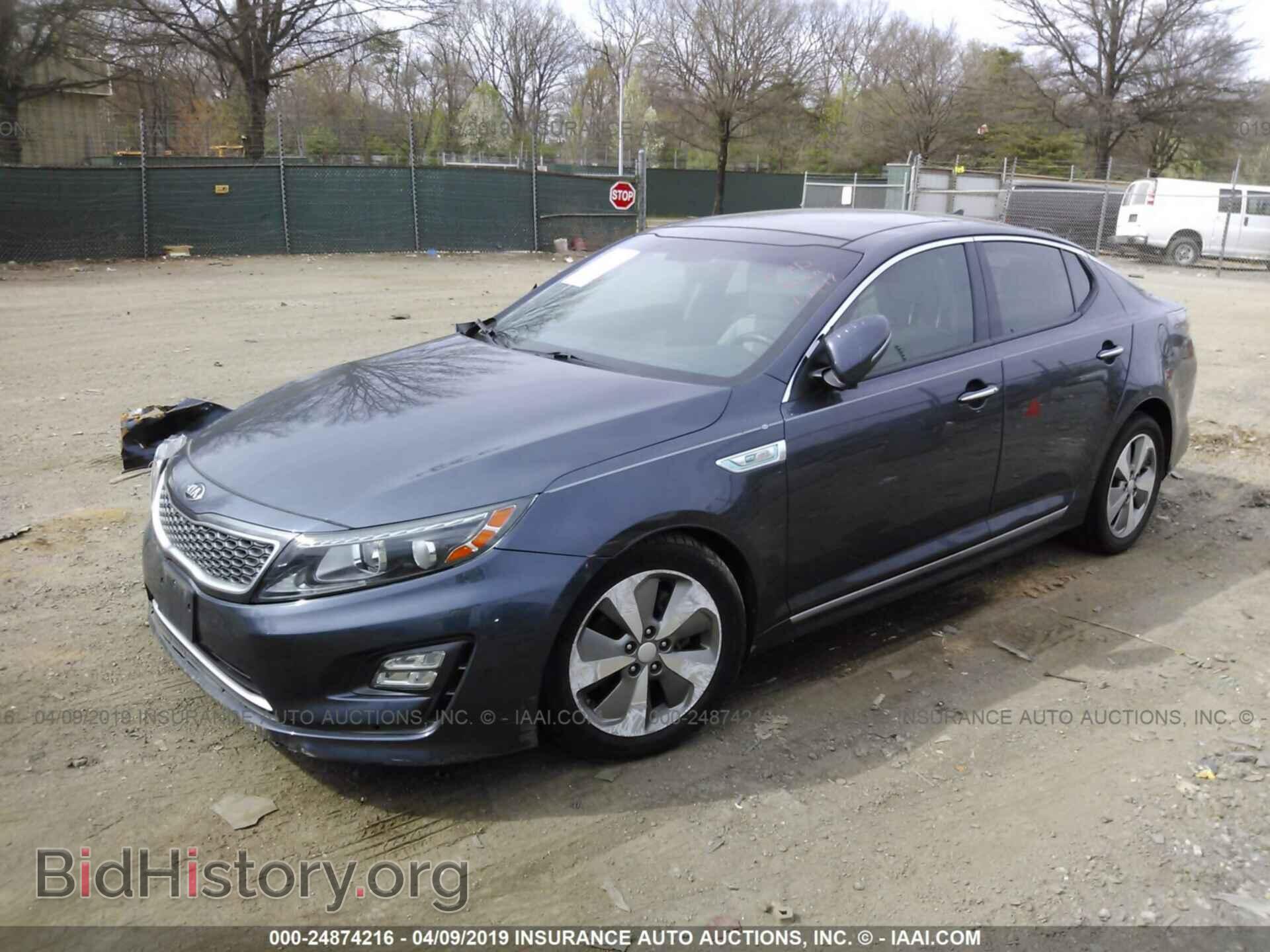 2014 KIA OPTIMA - VIN: KNAGN4AD3E5065277 - Фото 2