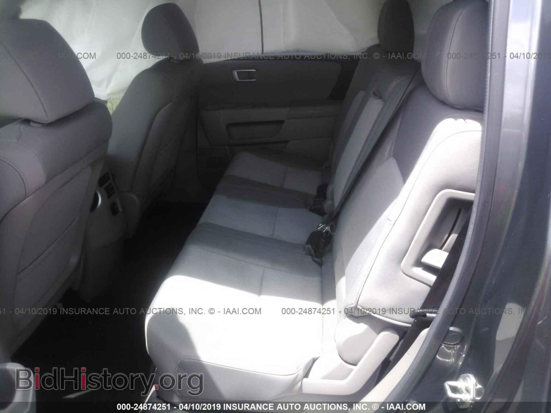 2012 HONDA PILOT - VIN: 5FNYF3H21CB028968 - Фото 8