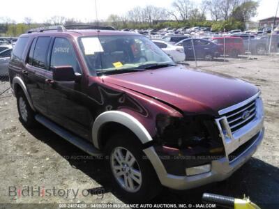 2010 Ford EXPLORER Eddie Bauer, темно-коричневый — VIN 1FMEU6EE2AUA24565, IAAI