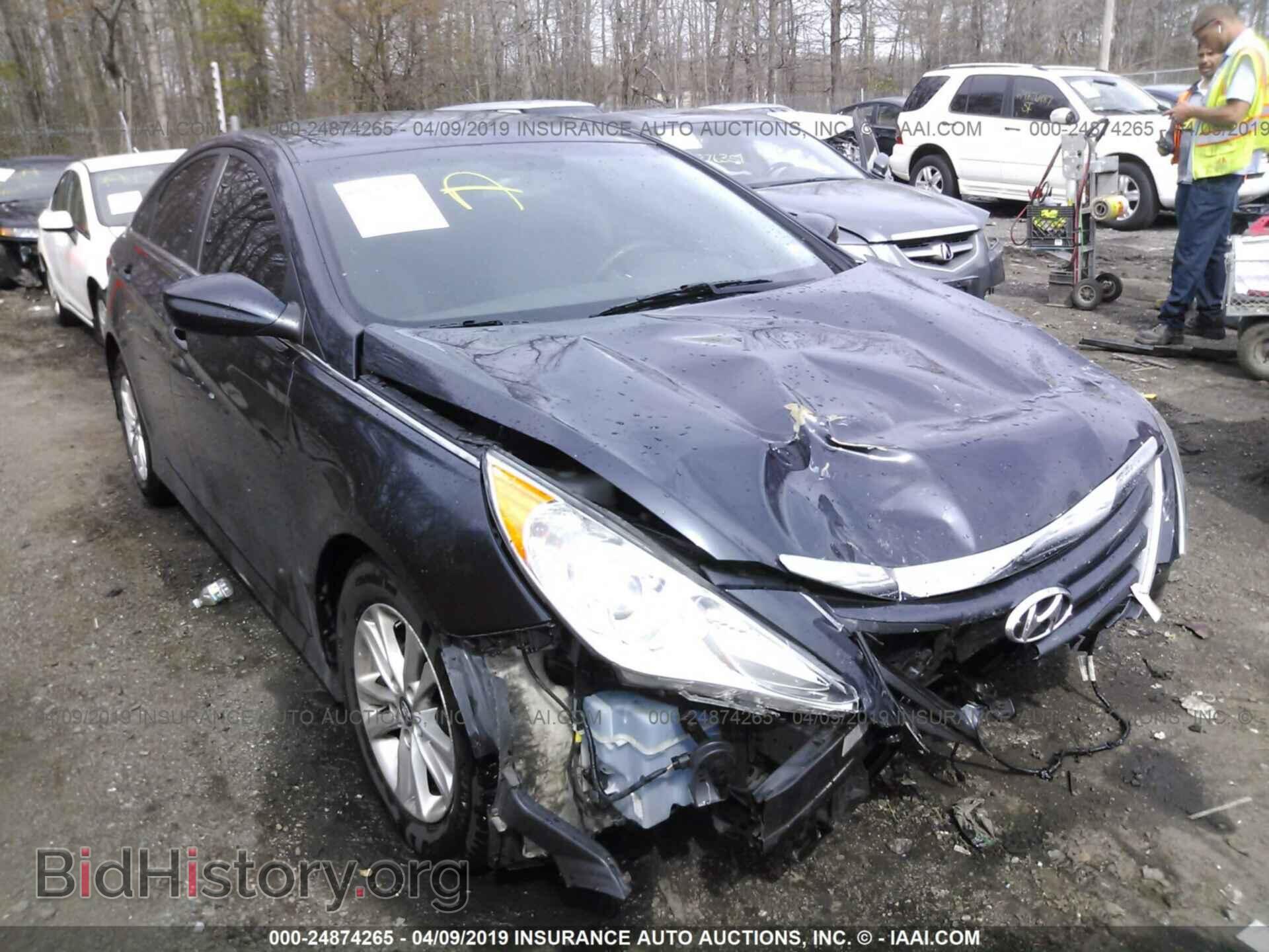 Фотография 5NPEB4AC9EH843396 - HYUNDAI SONATA 2014