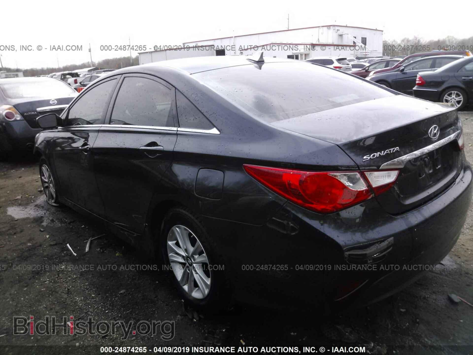 2014 HYUNDAI SONATA - VIN: 5NPEB4AC9EH843396 - Photo 3