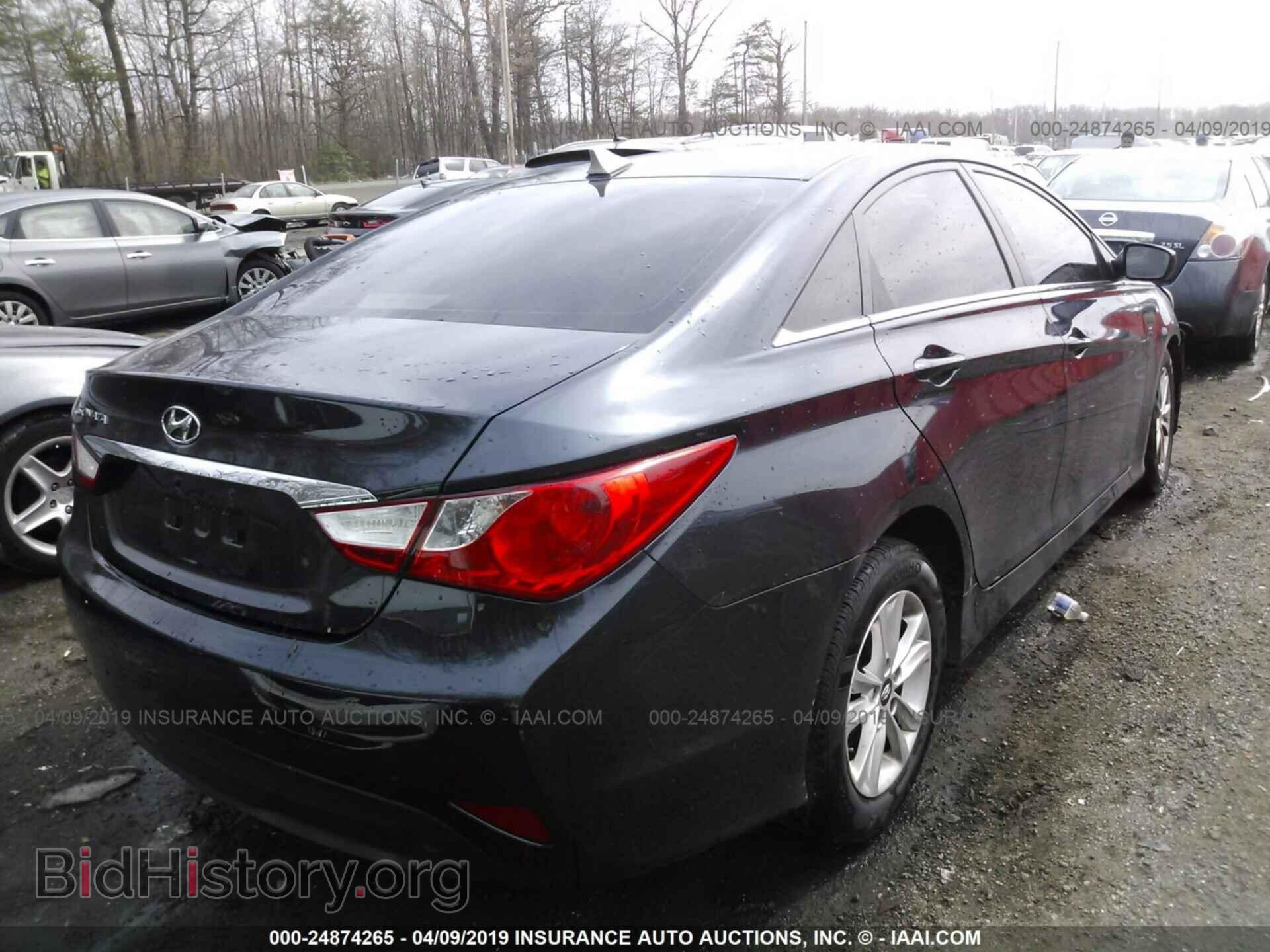 2014 HYUNDAI SONATA - VIN: 5NPEB4AC9EH843396 - Photo 4