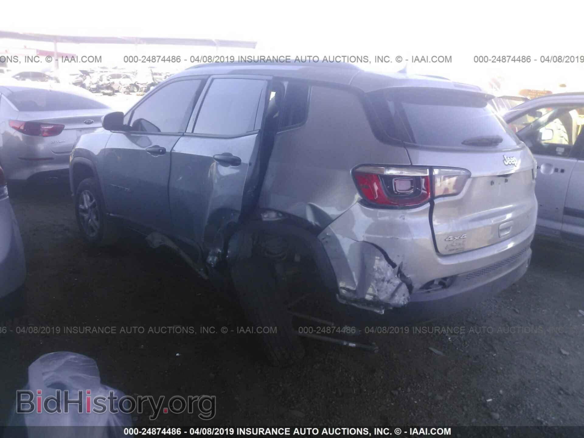 2018 JEEP COMPASS - VIN: 3C4NJDAB2JT112913 - Фото 3