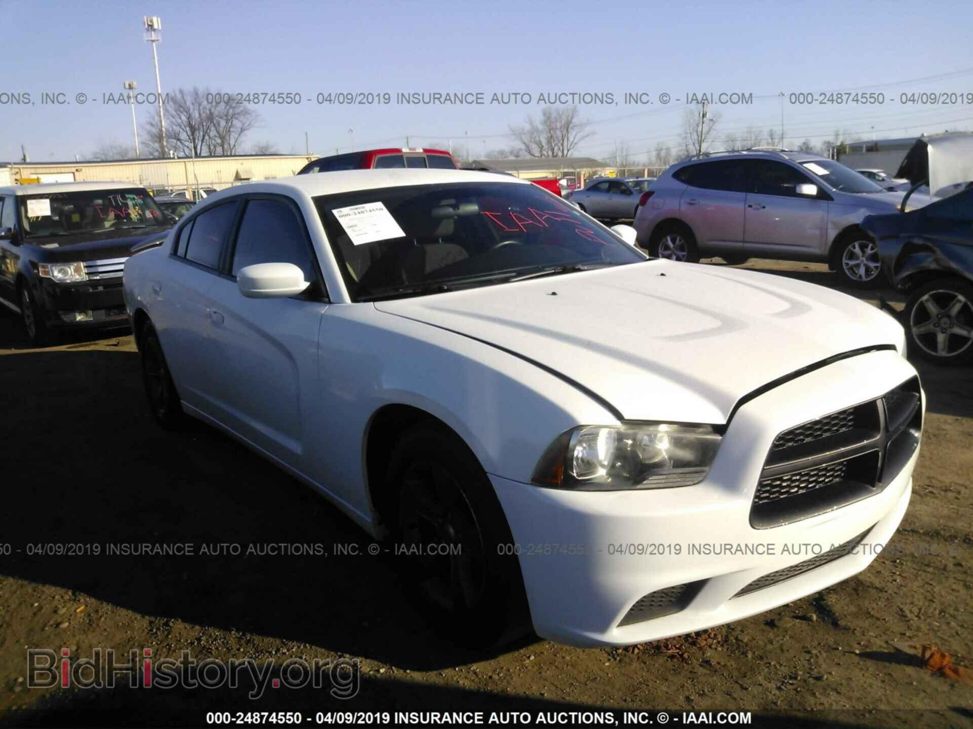 Photo 2C3CDXBGXCH108568 - DODGE CHARGER 2012
