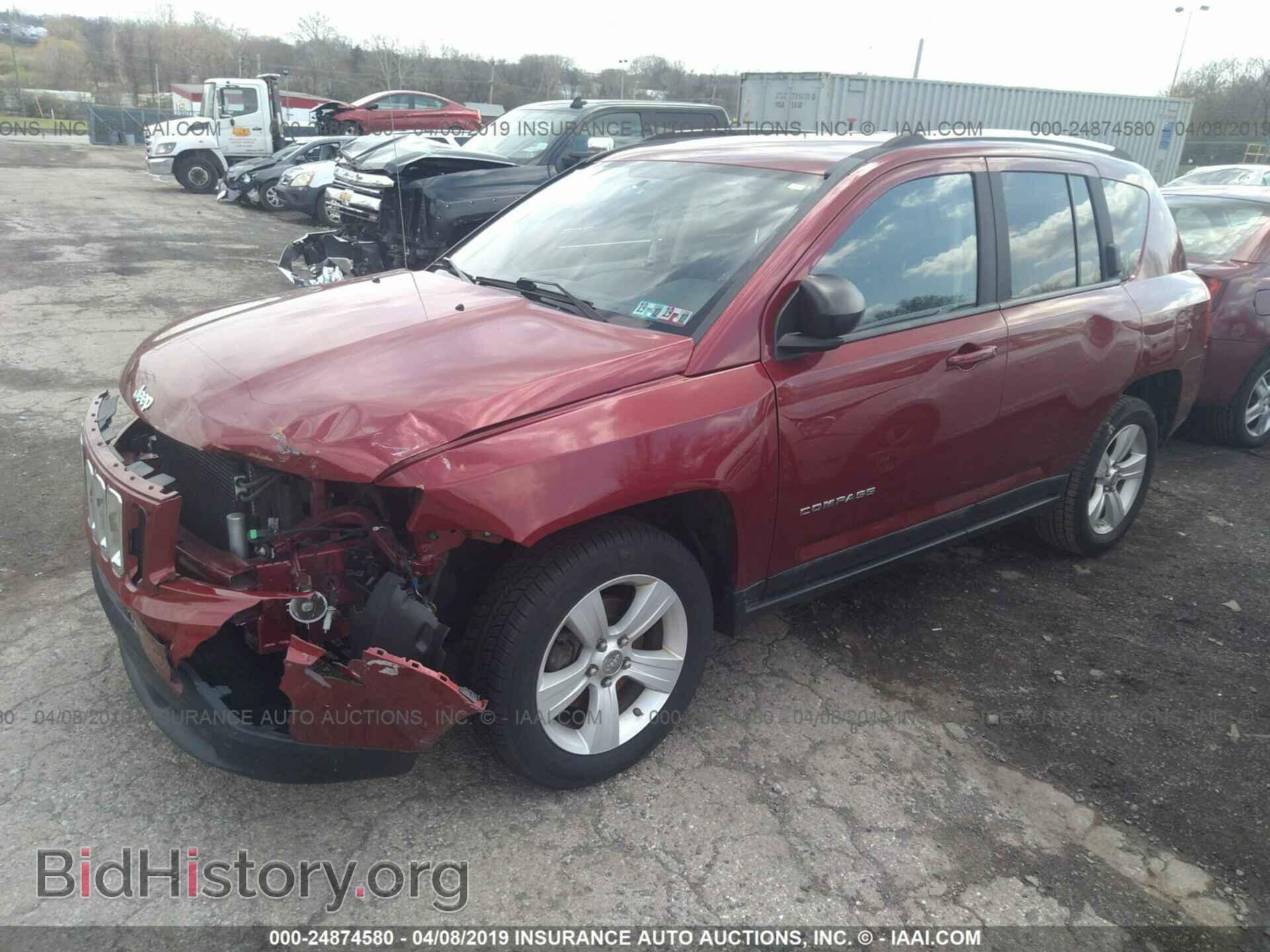2011 JEEP COMPASS - VIN: 1J4NF1FB6BD149232 - Фото 2