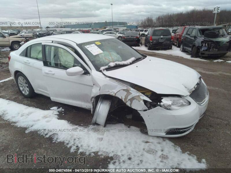 2012 Chrysler 200 Touring (VIN 1C3CCBBG8CN329146) — photo 1 of 10, IAAI, damage: front end