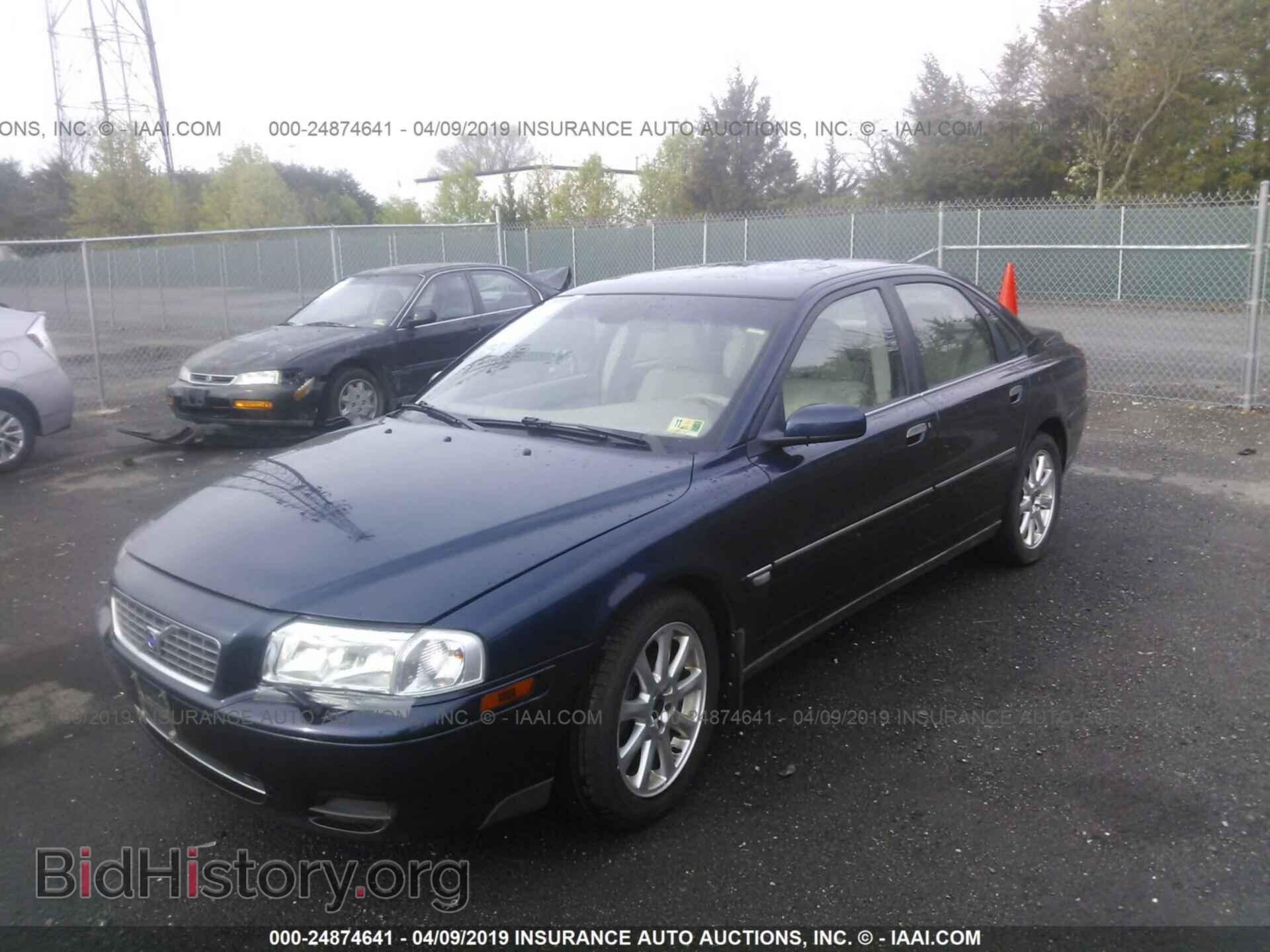 2004 VOLVO S80 - VIN: YV1TS59H741370109 - Фото 2