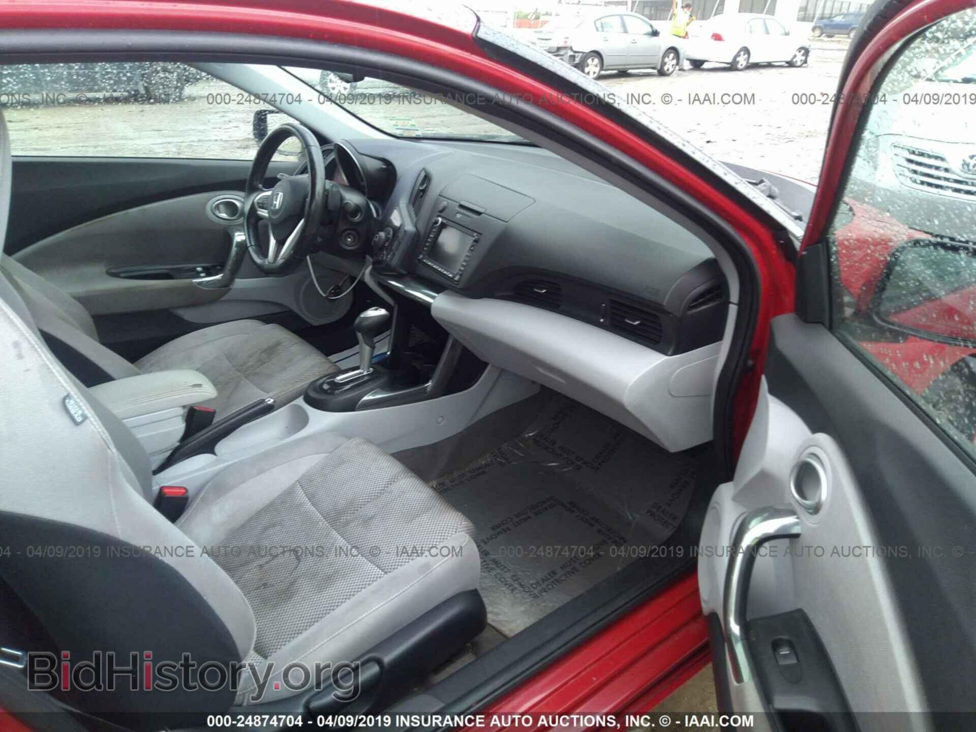 2011 HONDA CR-Z - VIN: JHMZF1D69BS006749 - Фото 5
