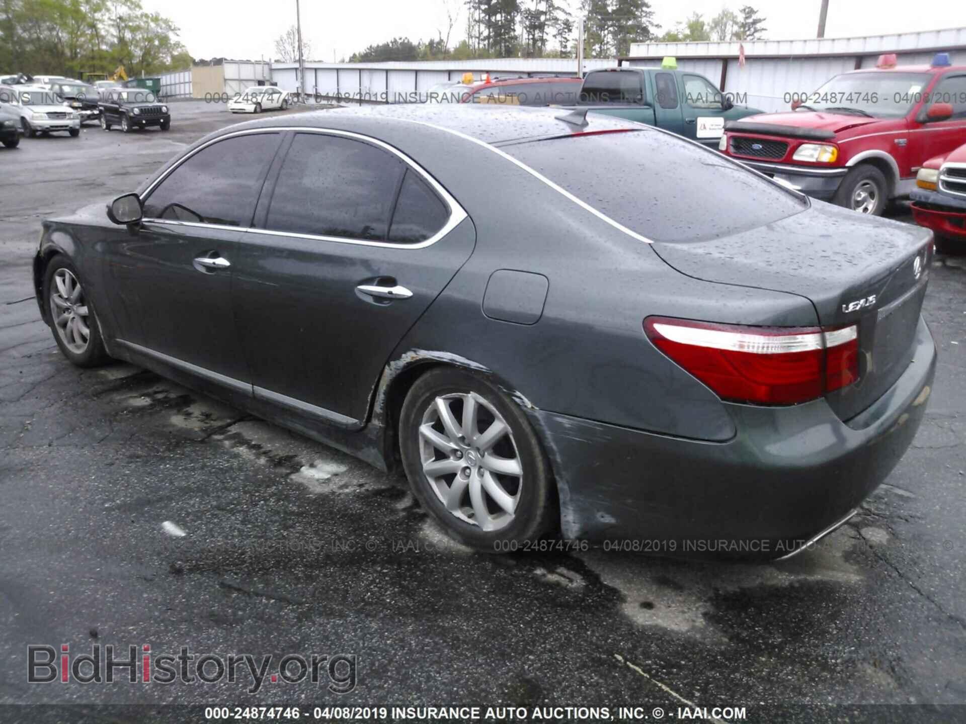 2007 LEXUS LS - VIN: JTHBL46F875034962 - Фото 3