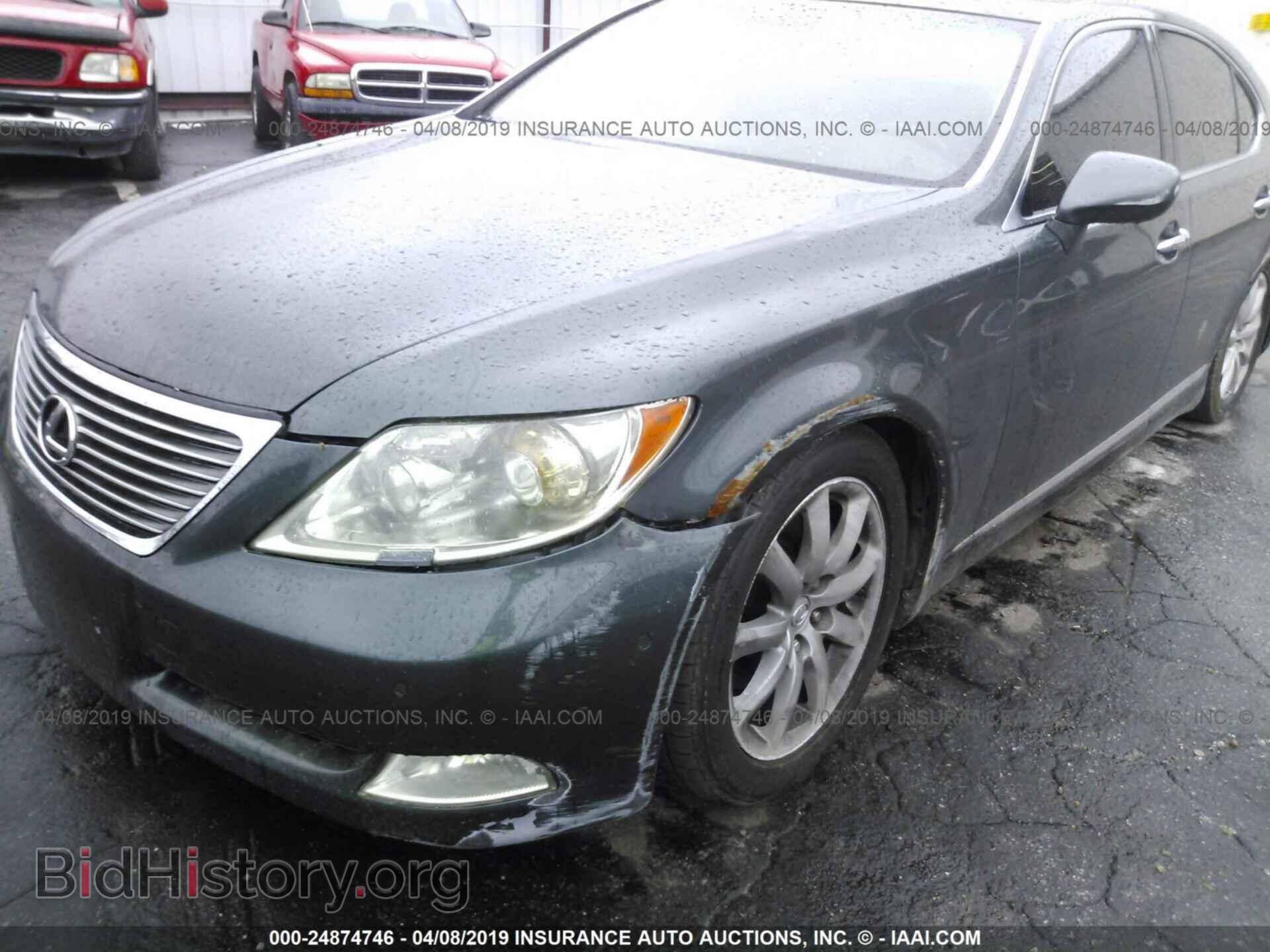 2007 LEXUS LS - VIN: JTHBL46F875034962 - Фото 6
