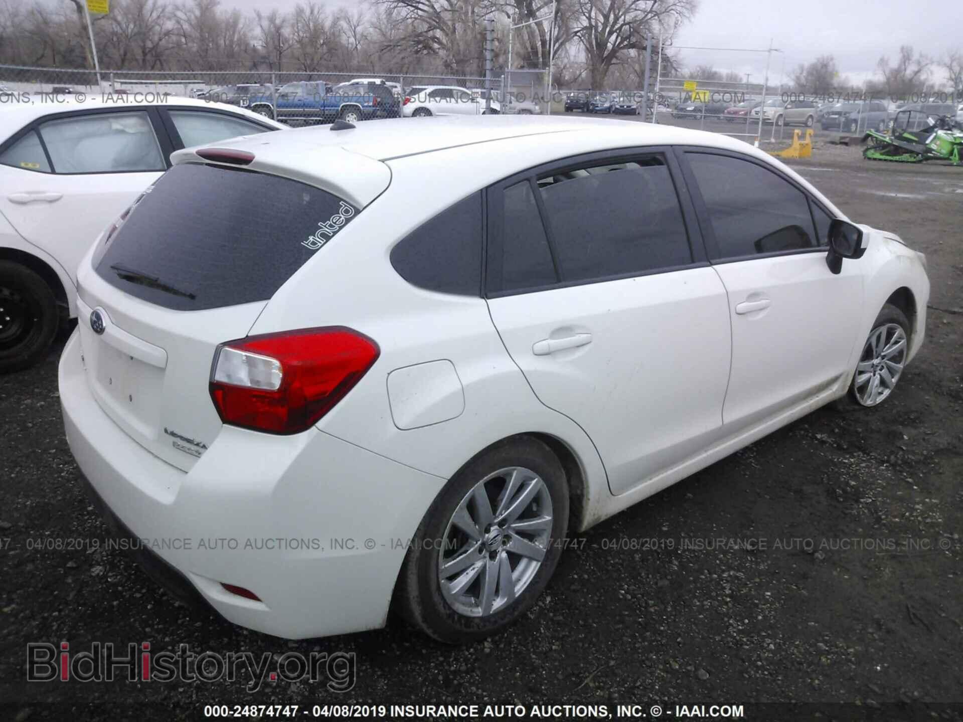 2015 SUBARU IMPREZA - VIN: JF1GPAC69F8311619 - Фото 4