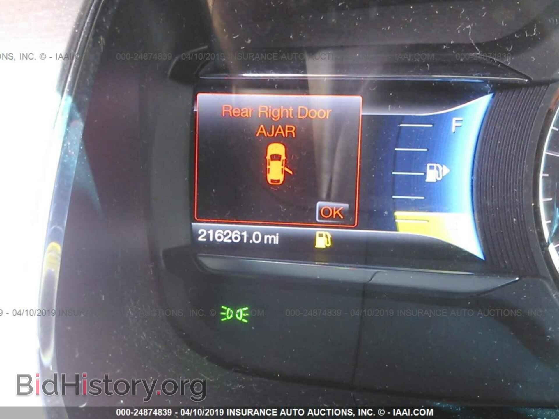 2013 FORD TAURUS - VIN: 1FAHP2E8XDG214862 - Фото 7