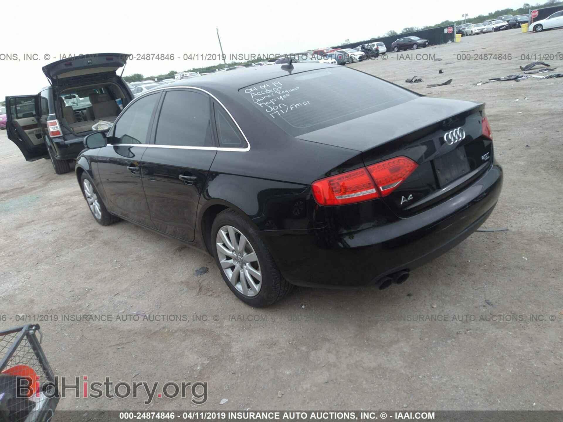 2012 AUDI A4 - VIN: WAUBFAFL6CA120413 - Photo 3