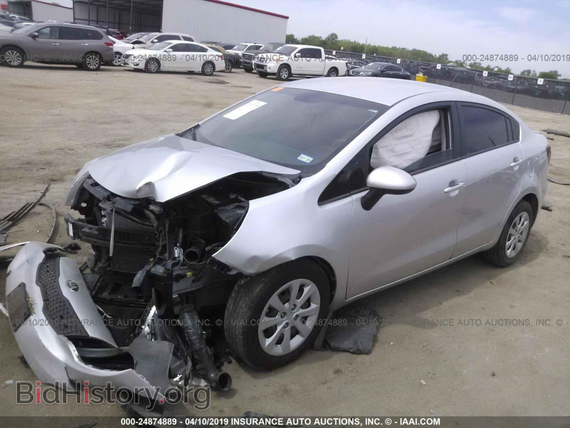 2017 KIA RIO - VIN: KNADM4A34H6099899 - Фото 2
