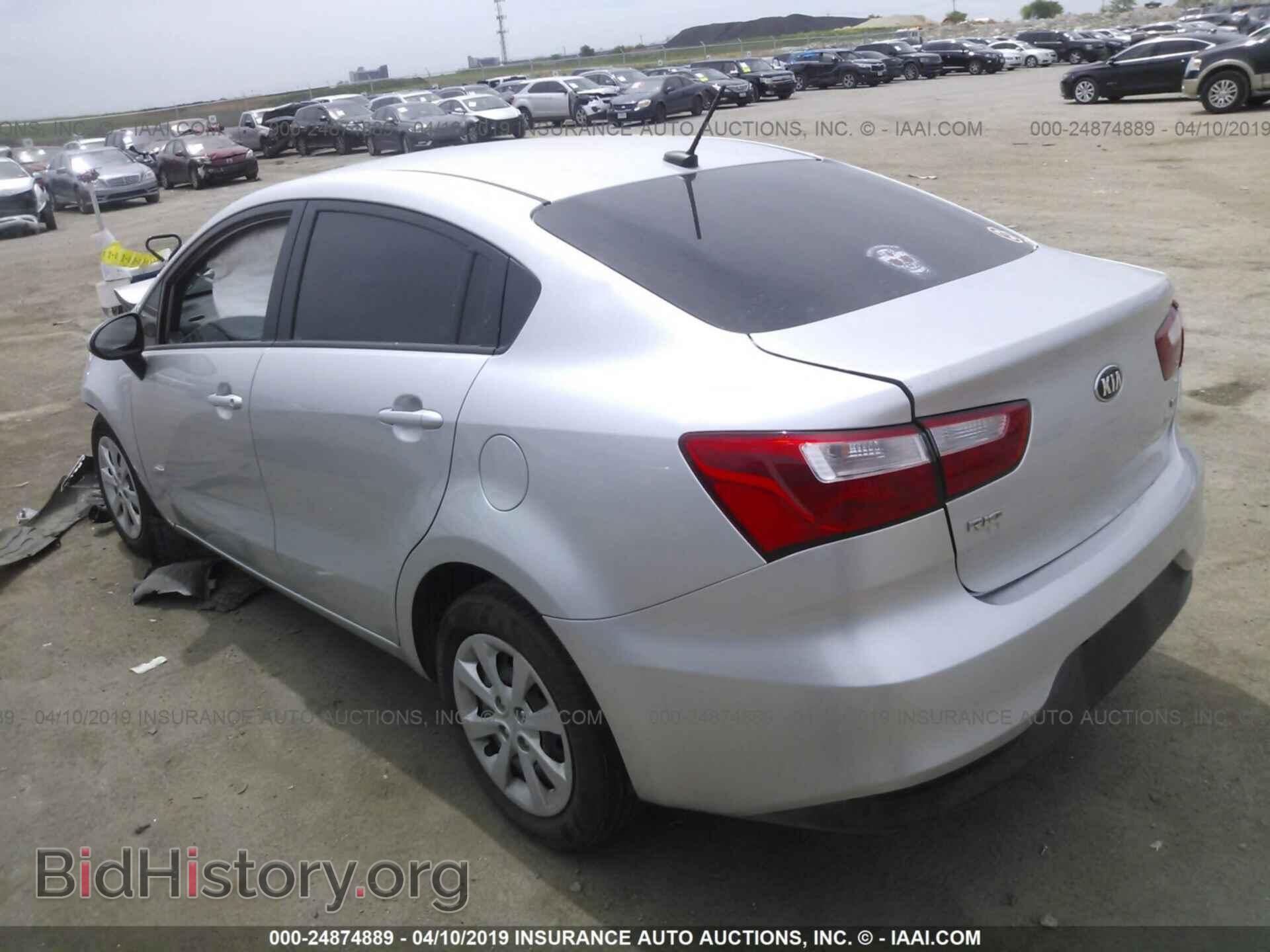 2017 KIA RIO - VIN: KNADM4A34H6099899 - Фото 3