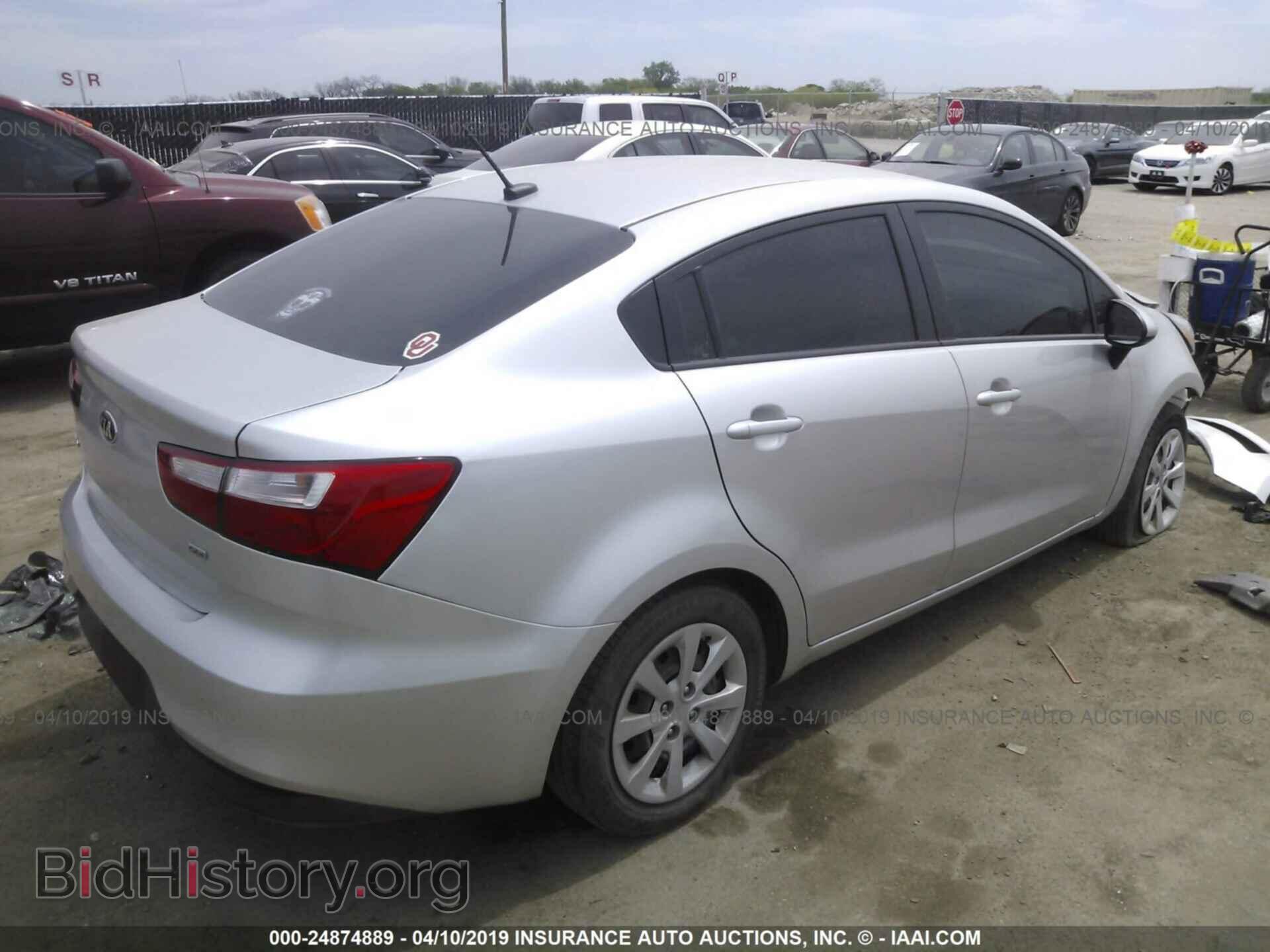 2017 KIA RIO - VIN: KNADM4A34H6099899 - Фото 4