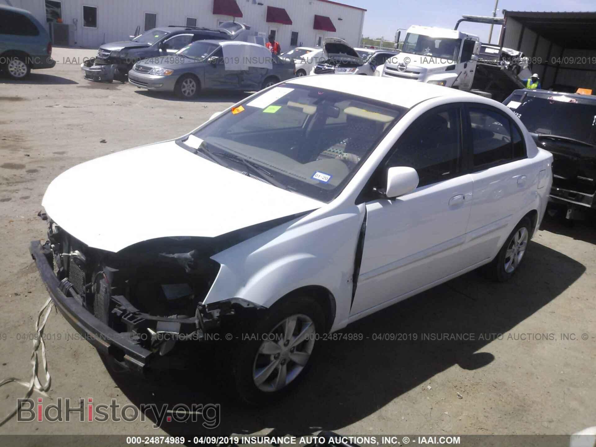 2011 KIA RIO - VIN: KNADH4A31B6913924 - Фото 2