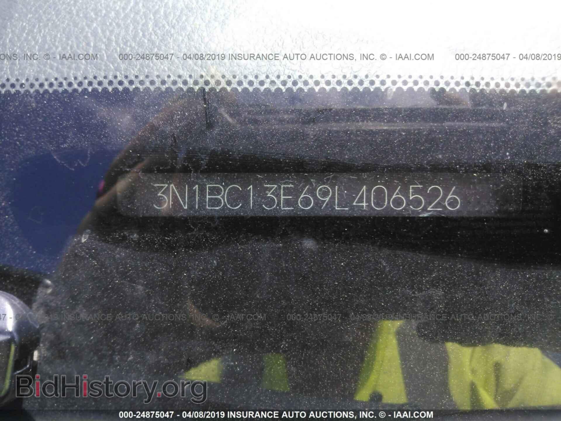 2009 NISSAN VERSA - VIN: 3N1BC13E69L406526 - Фото 9