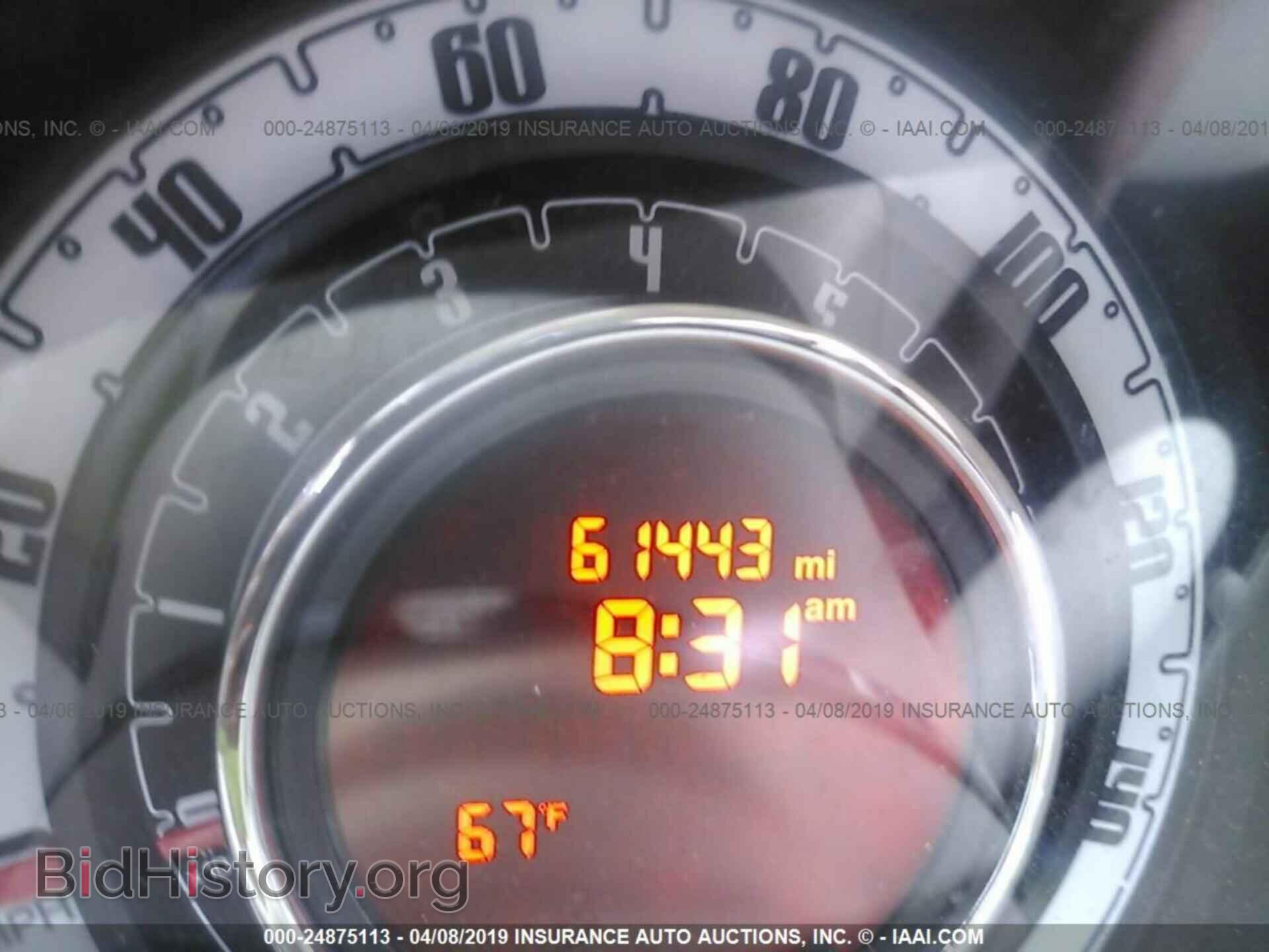 2012 FIAT 500 - VIN: 3C3CFFAR1CT114581 - Photo 7