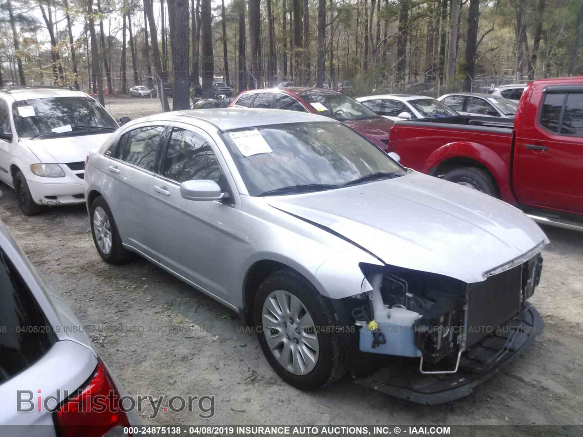 Фотография 1C3CCBAB5CN101286 - CHRYSLER 200 2012