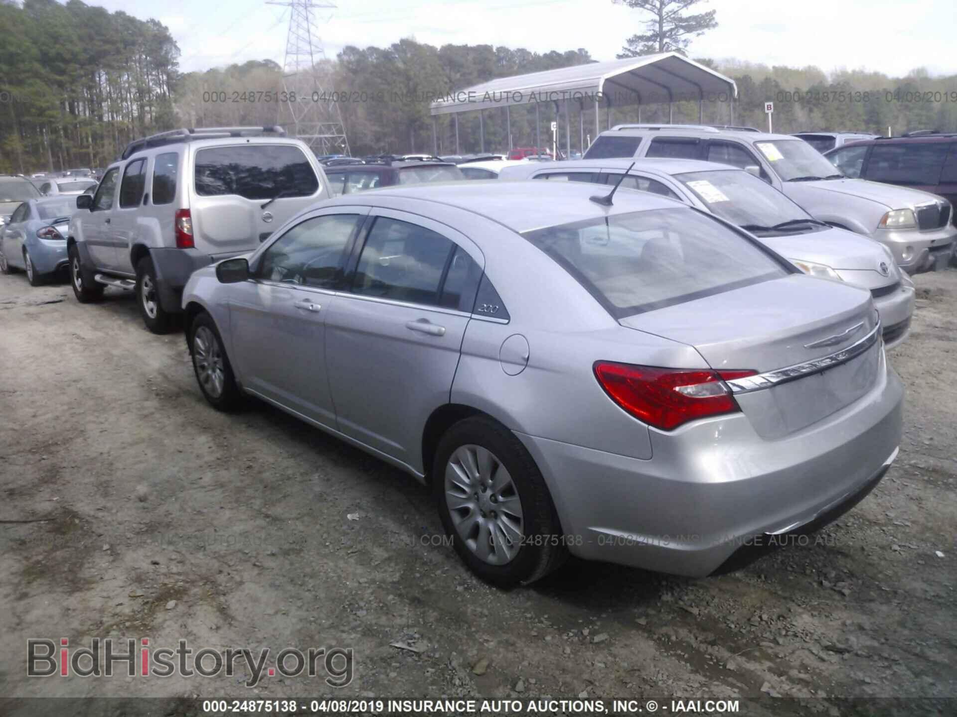 2012 CHRYSLER 200 - VIN: 1C3CCBAB5CN101286 - Фото 3