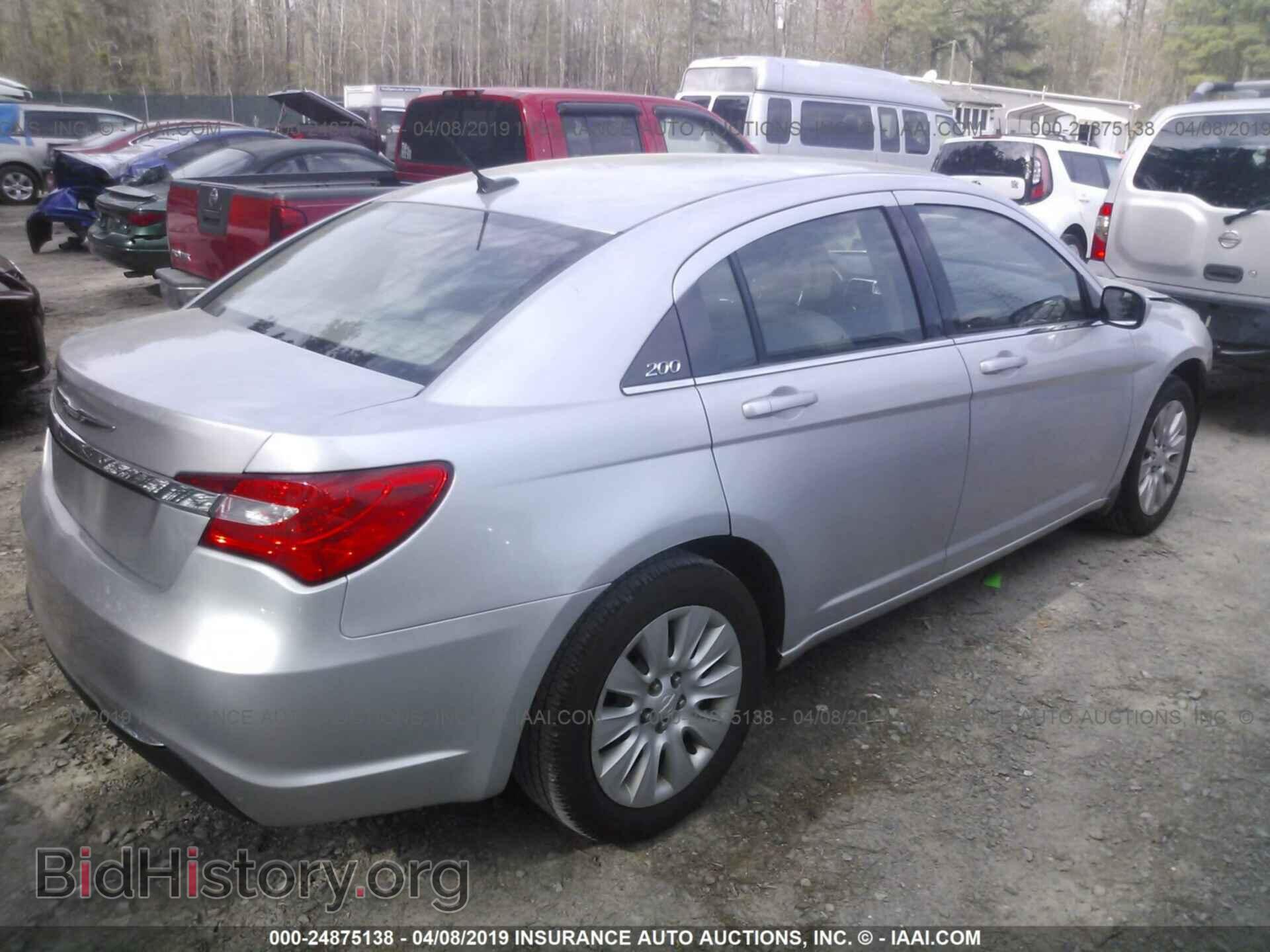 2012 CHRYSLER 200 - VIN: 1C3CCBAB5CN101286 - Фото 4