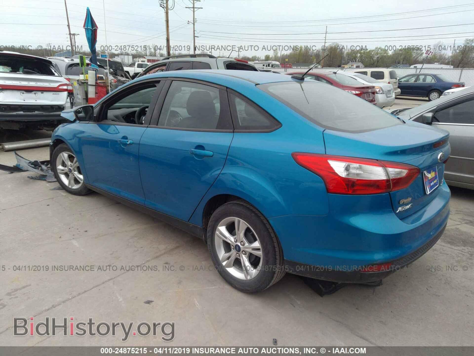 2013 FORD FOCUS - VIN: 1FADP3F2XDL284190 - Фото 3