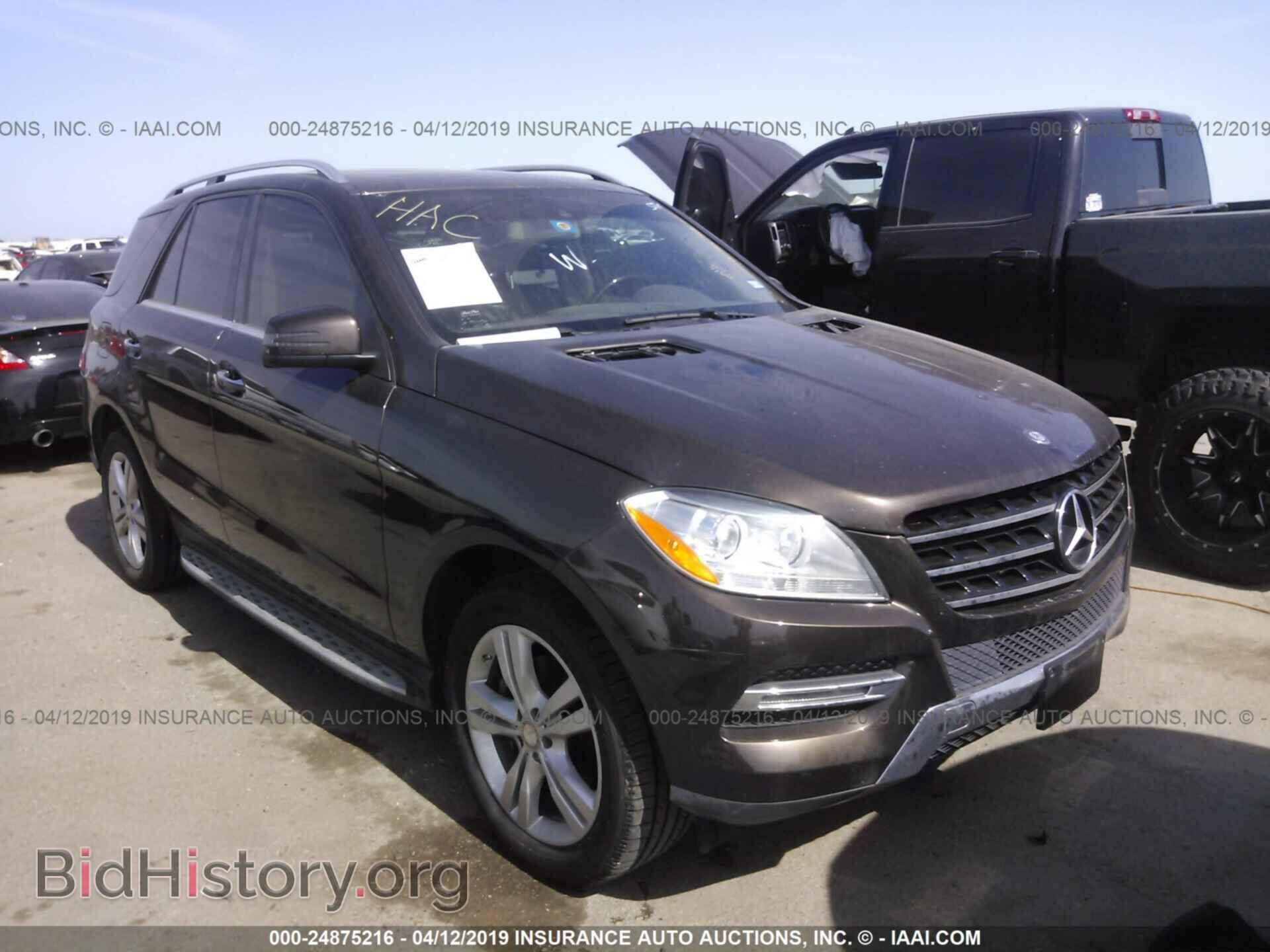 Photo 4JGDA5JB0DA166056 - MERCEDES-BENZ ML 2013