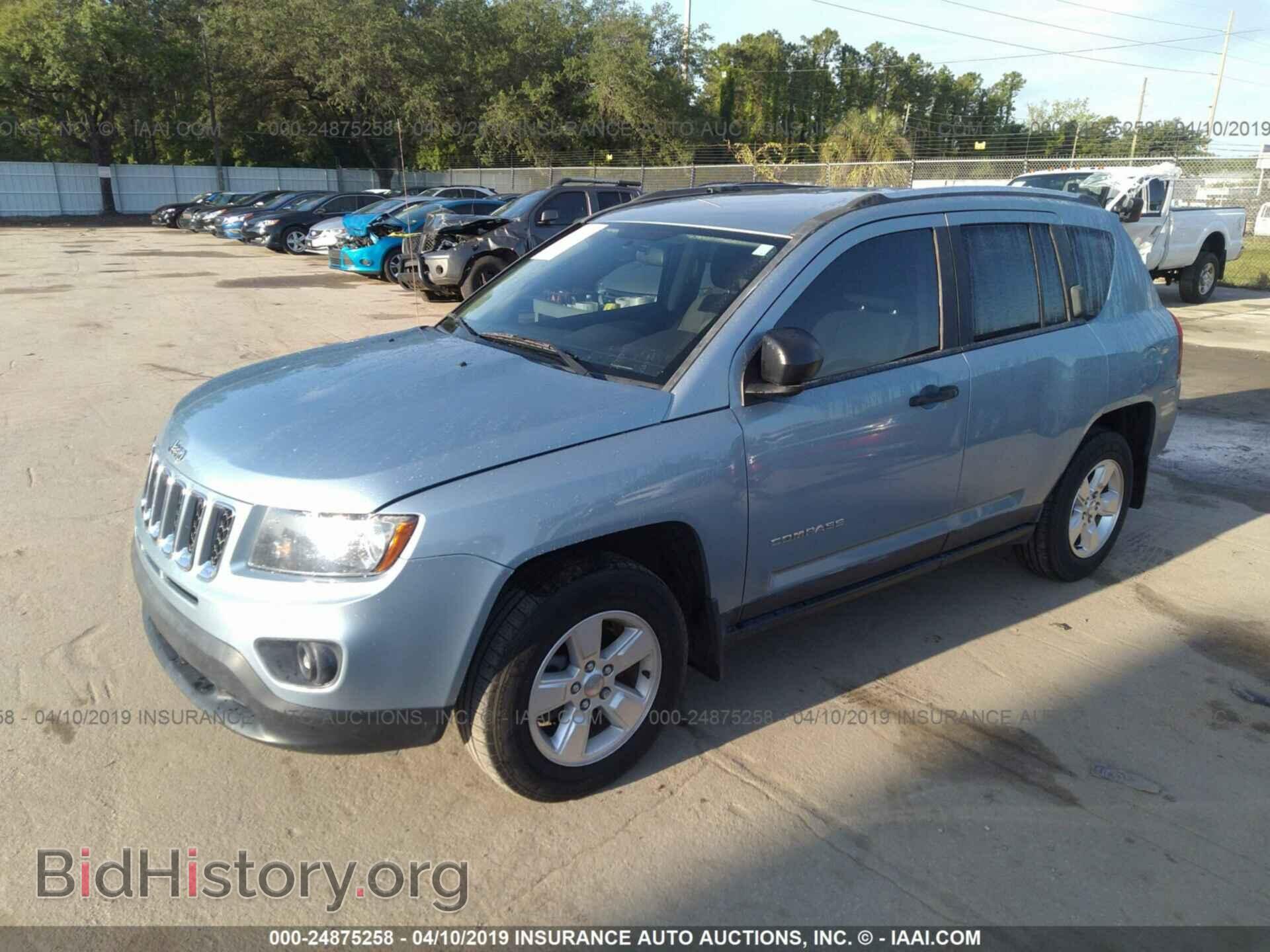 2014 JEEP COMPASS - VIN: 1C4NJCBA6ED560017 - Фото 2