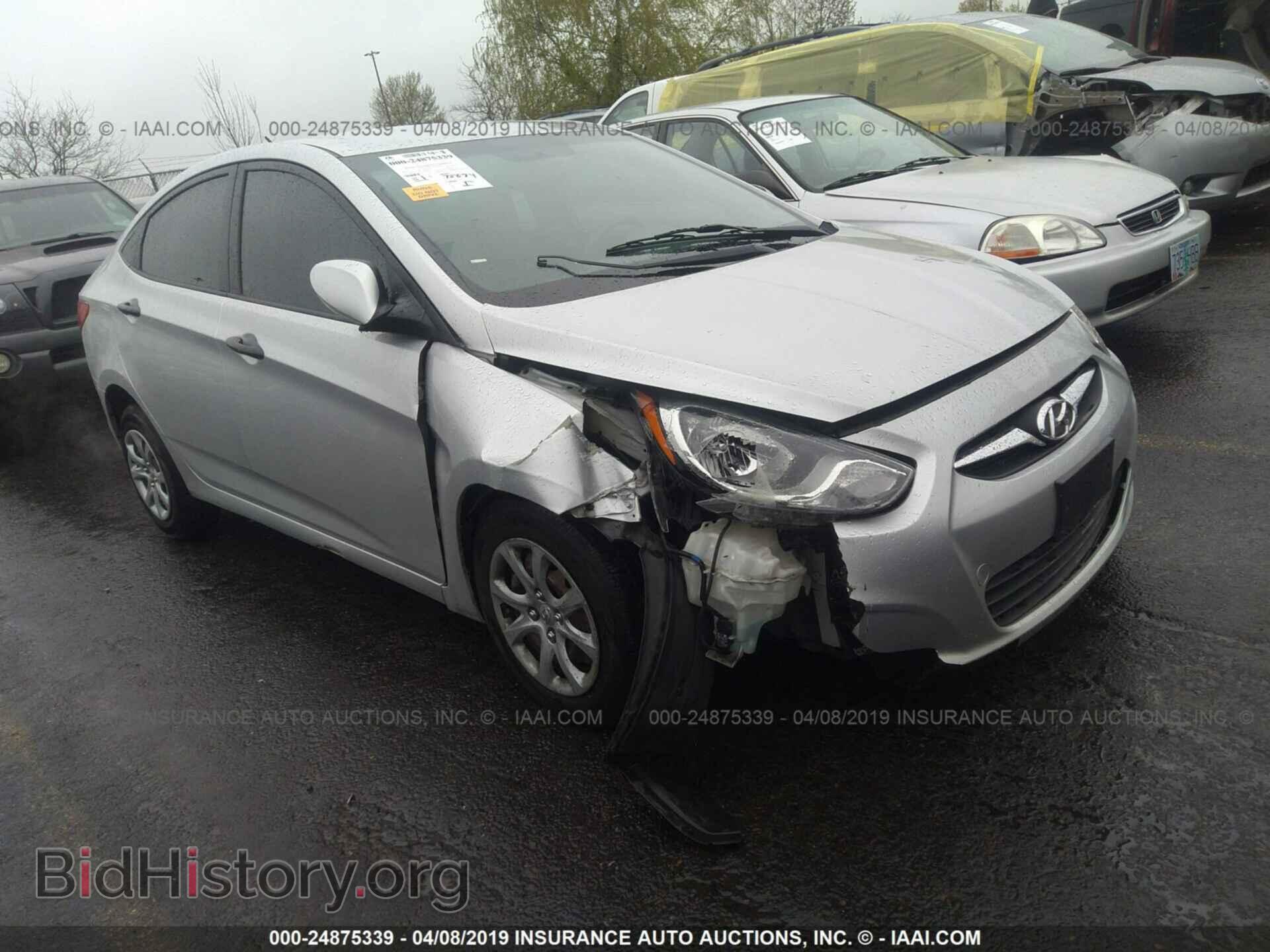 Фотография KMHCT4AE2CU074650 - HYUNDAI ACCENT 2012