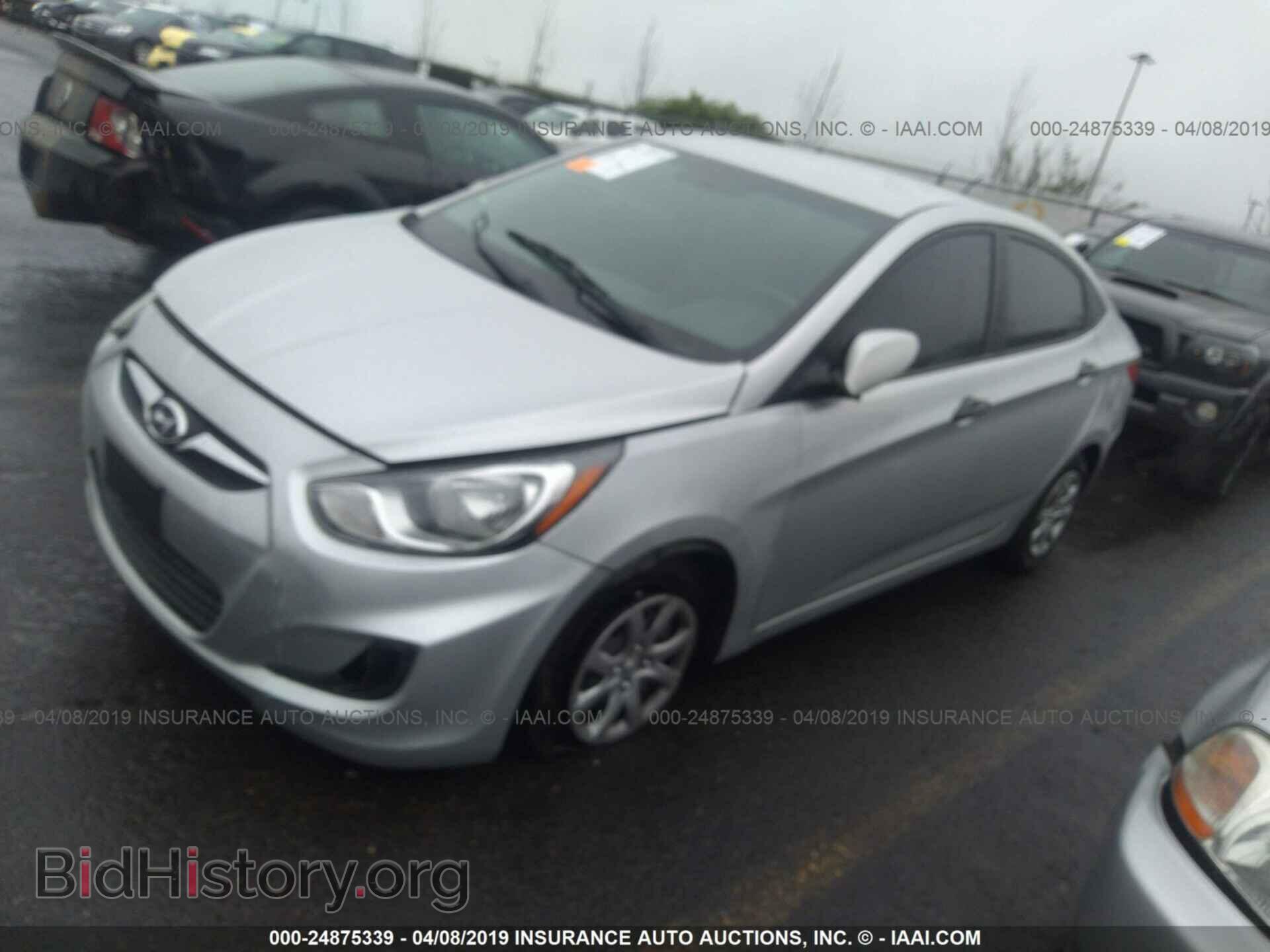 2012 HYUNDAI ACCENT - VIN: KMHCT4AE2CU074650 - Фото 2