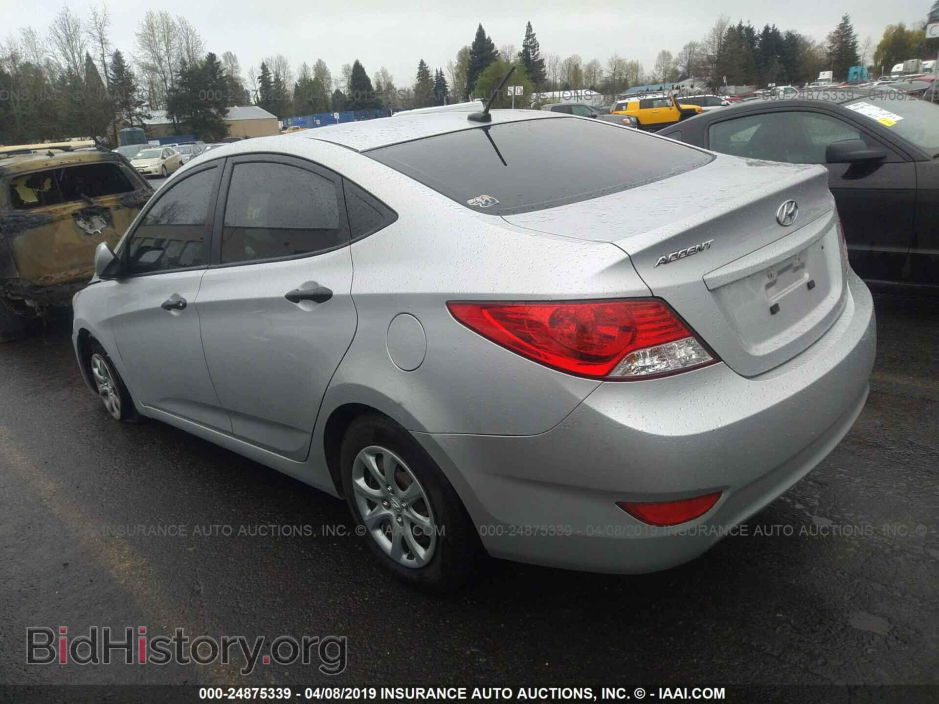 2012 HYUNDAI ACCENT - VIN: KMHCT4AE2CU074650 - Фото 3