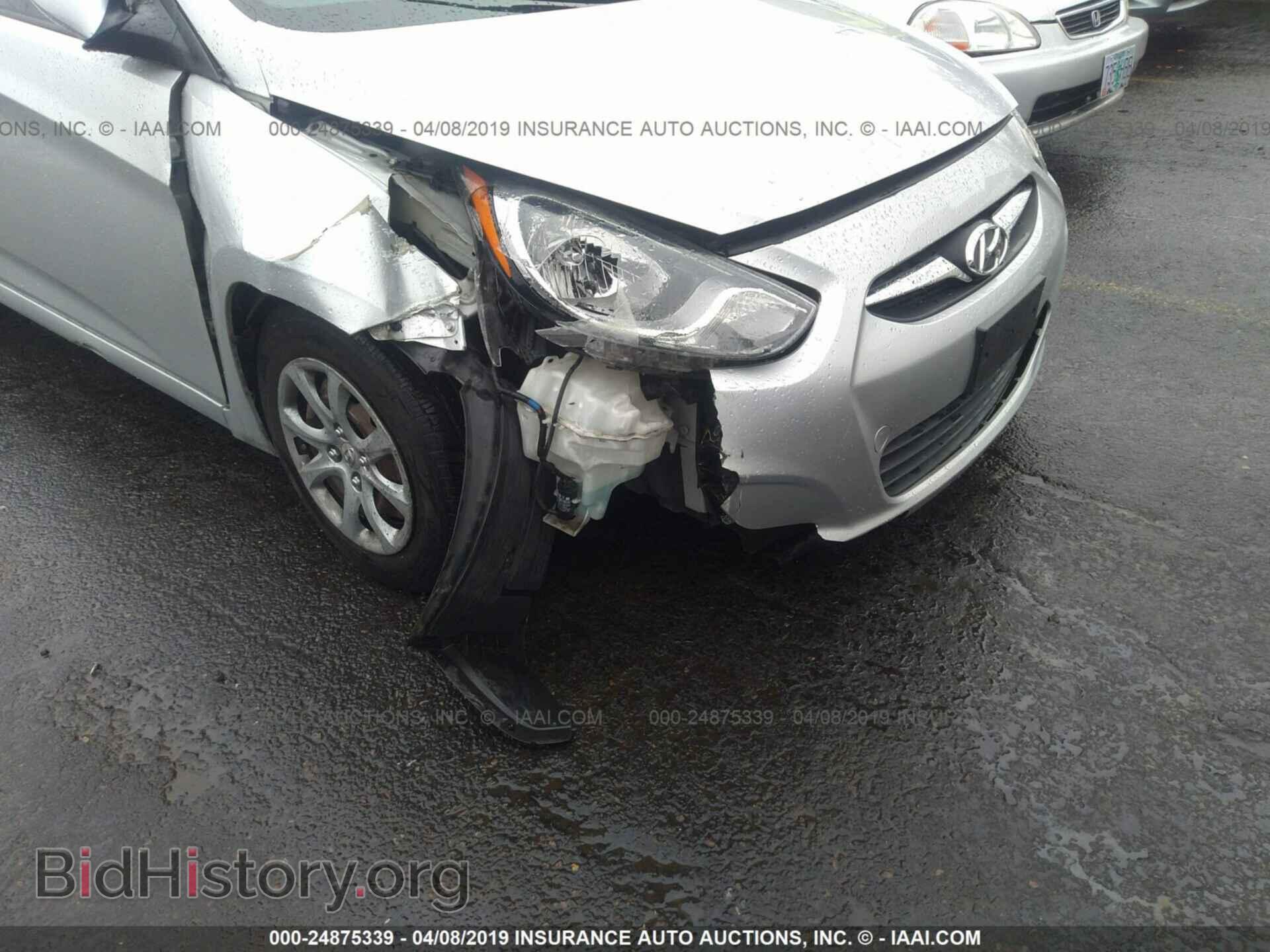 2012 HYUNDAI ACCENT - VIN: KMHCT4AE2CU074650 - Фото 6