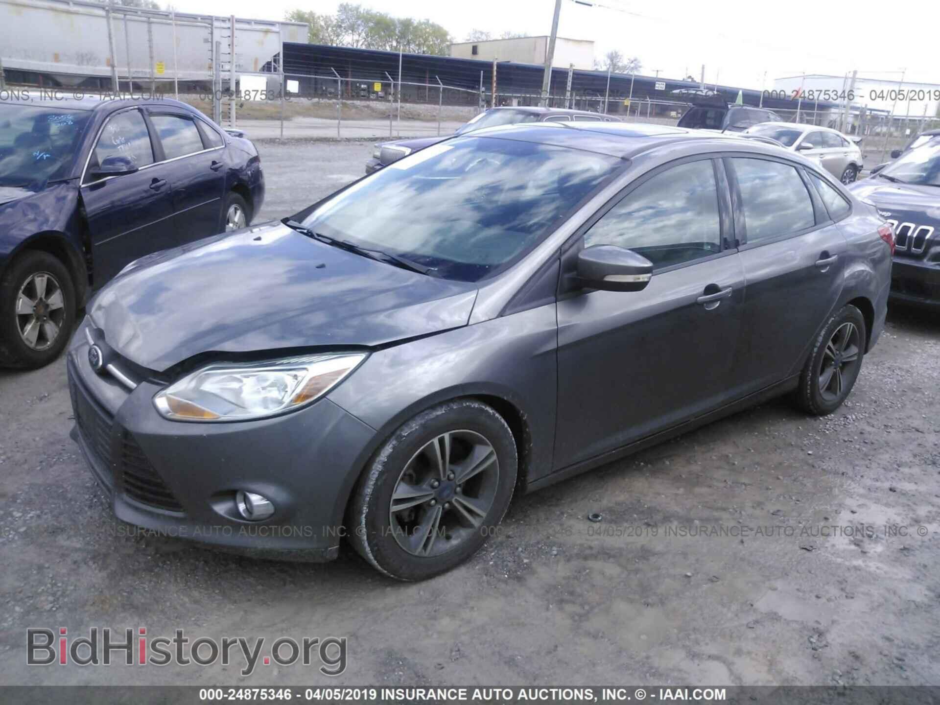 2014 FORD FOCUS - VIN: 1FADP3F28EL386850 - Фото 2