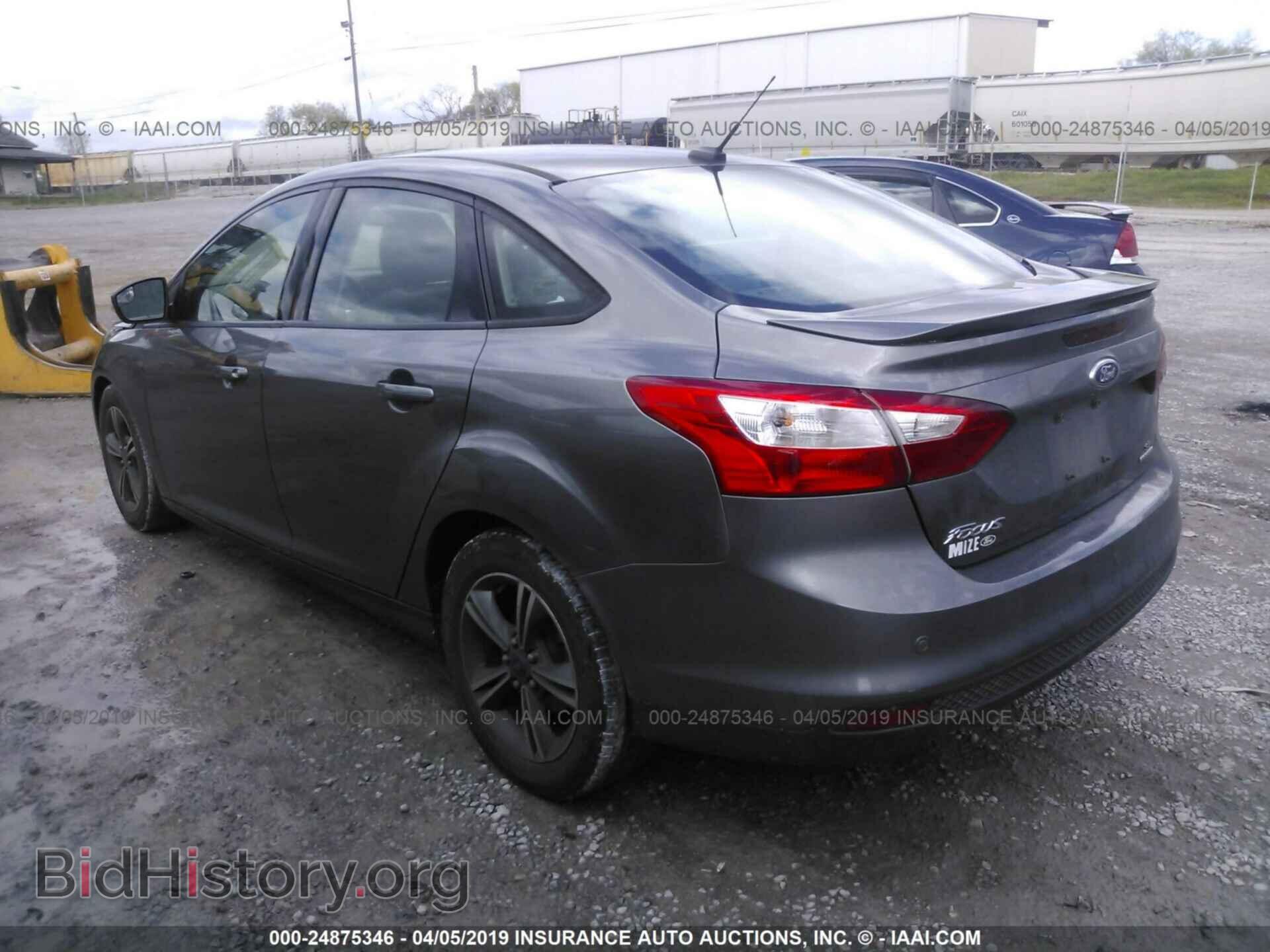 2014 FORD FOCUS - VIN: 1FADP3F28EL386850 - Фото 3