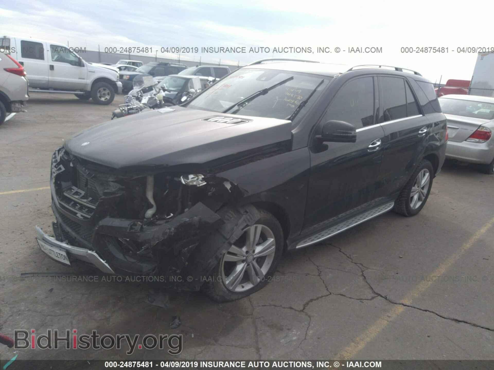 2013 MERCEDES-BENZ ML - VIN: 4JGDA2EB7DA233664 - Фото 2