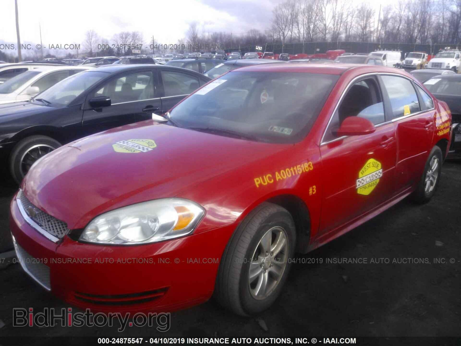 2013 CHEVROLET IMPALA - VIN: 2G1WG5E3XD1226829 - Фото 2