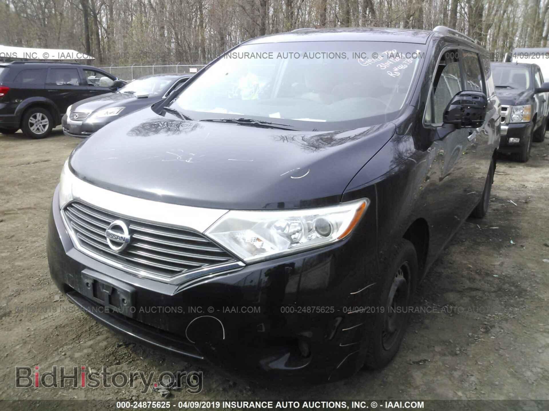2012 NISSAN QUEST - VIN: JN8AE2KPXC9037573 - Фото 2