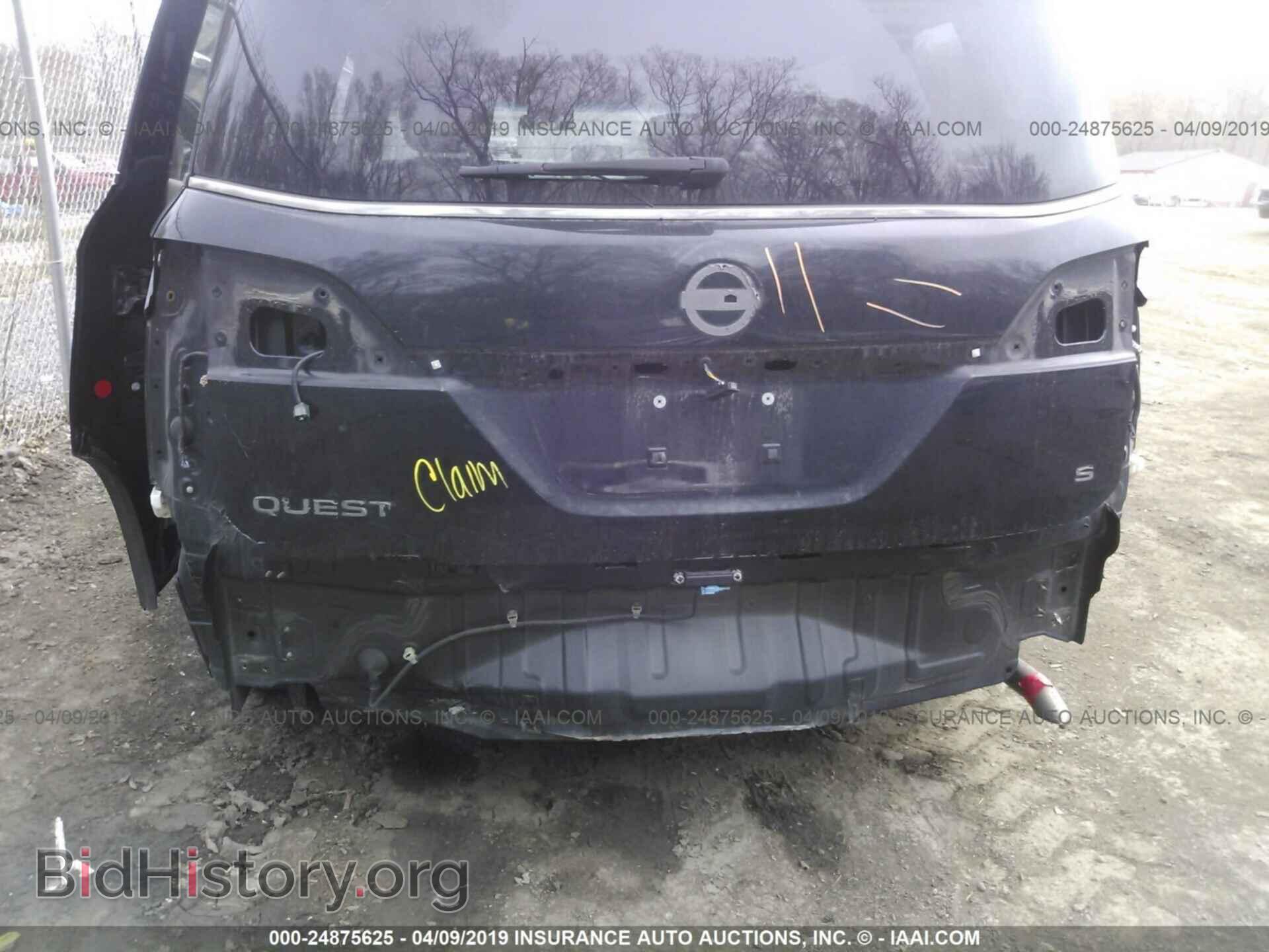2012 NISSAN QUEST - VIN: JN8AE2KPXC9037573 - Фото 6