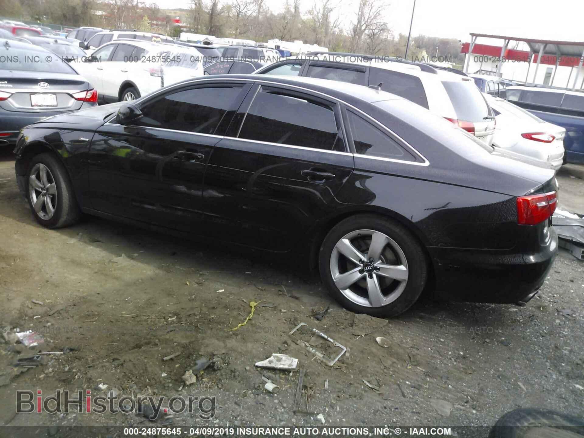 2012 AUDI A6 - VIN: WAUGGAFC9CN035979 - Фото 3
