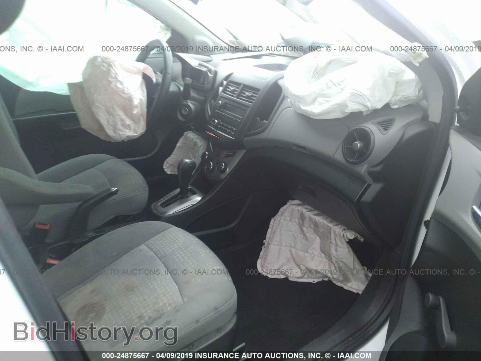 2012 CHEVROLET SONIC - VIN: 1G1JA6SH6C4108264 - Фото 5