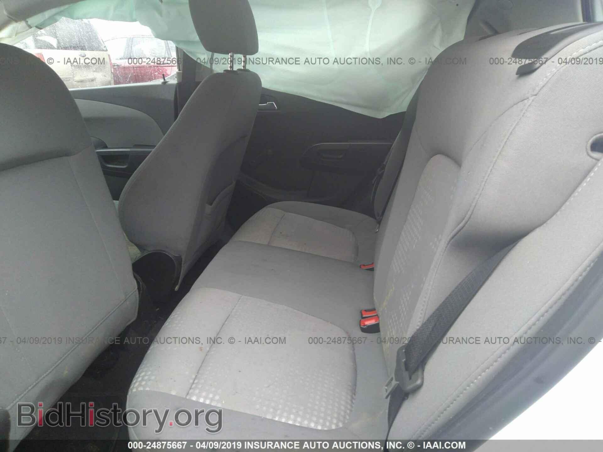 2012 CHEVROLET SONIC - VIN: 1G1JA6SH6C4108264 - Фото 8