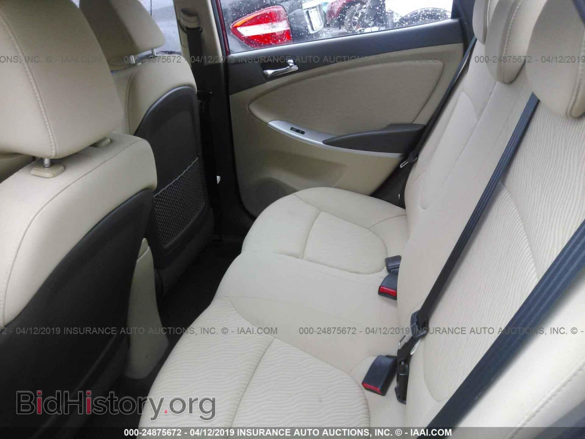 2013 HYUNDAI ACCENT - VIN: KMHCU4AE6DU316449 - Фото 8