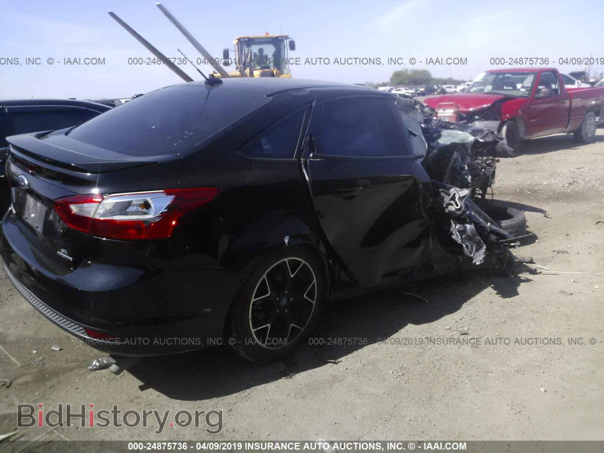 2013 FORD FOCUS - VIN: 1FADP3F24DL163428 - Фото 4