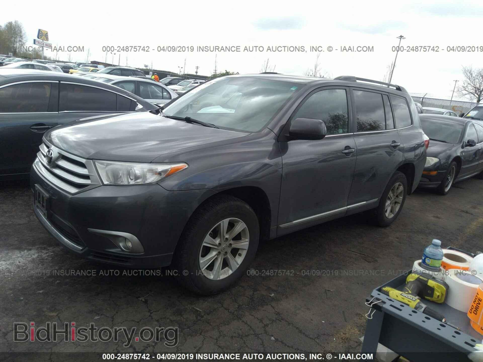2012 TOYOTA HIGHLANDER - VIN: 5TDBK3EH0CS143518 - Фото 2