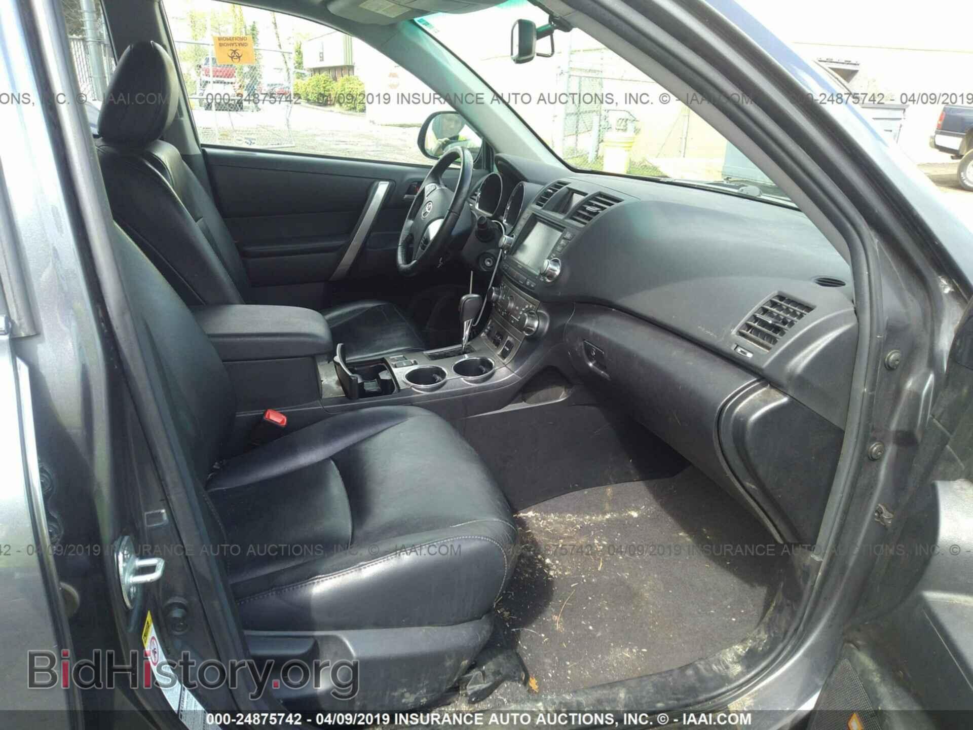 2012 TOYOTA HIGHLANDER - VIN: 5TDBK3EH0CS143518 - Фото 5