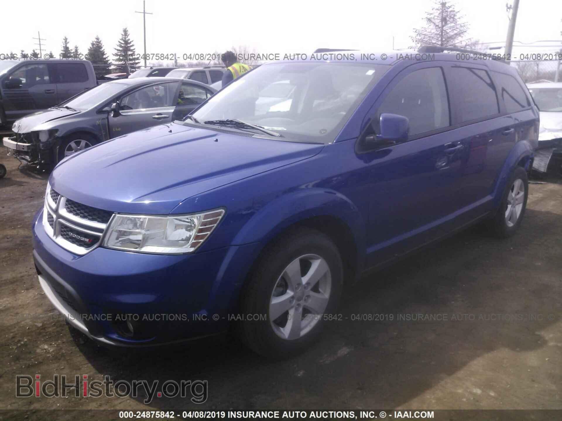 2012 DODGE JOURNEY - VIN: 3C4PDCBG6CT396084 - Фото 2