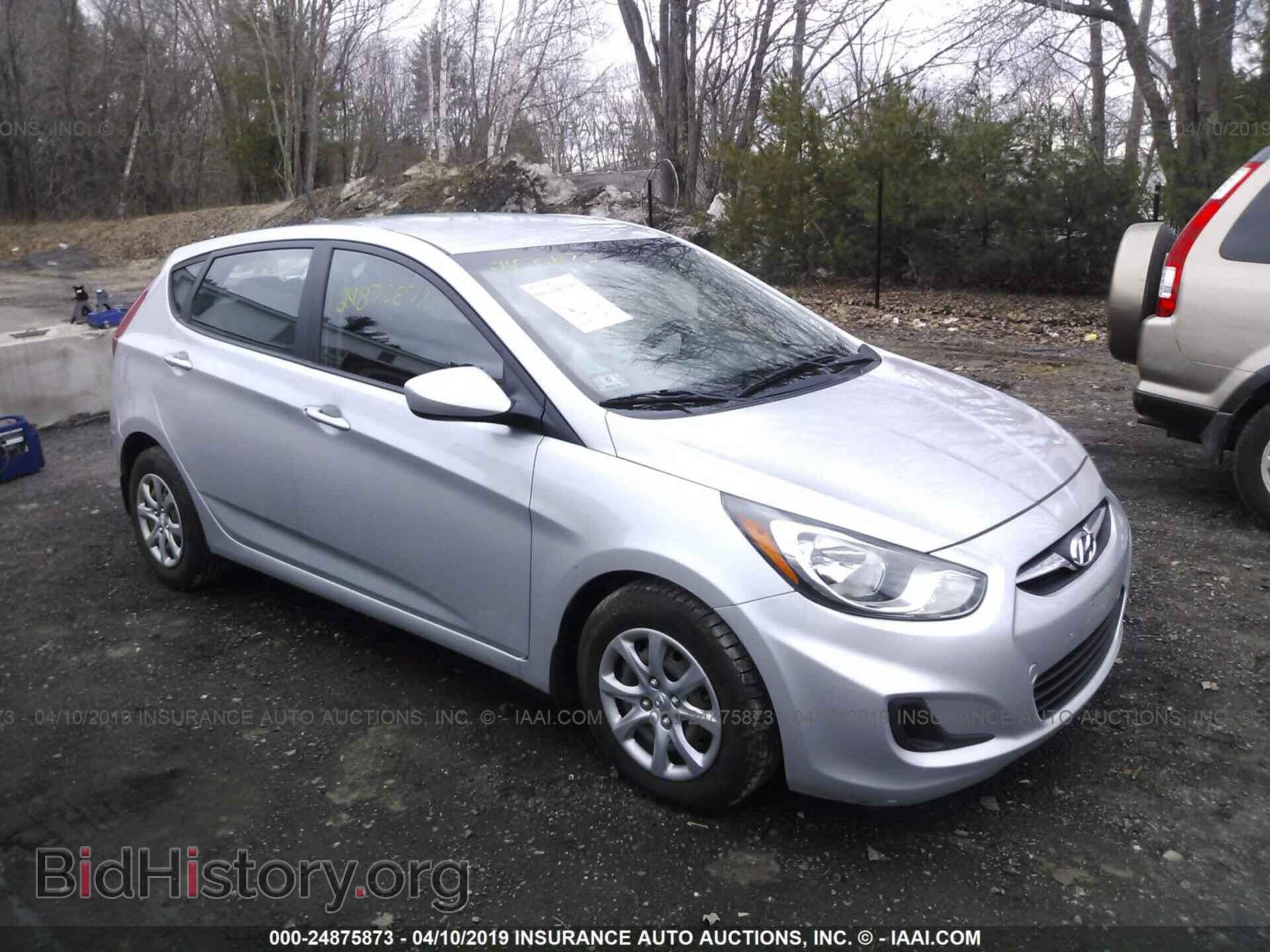 Фотография KMHCT5AE6DU071192 - HYUNDAI ACCENT 2013