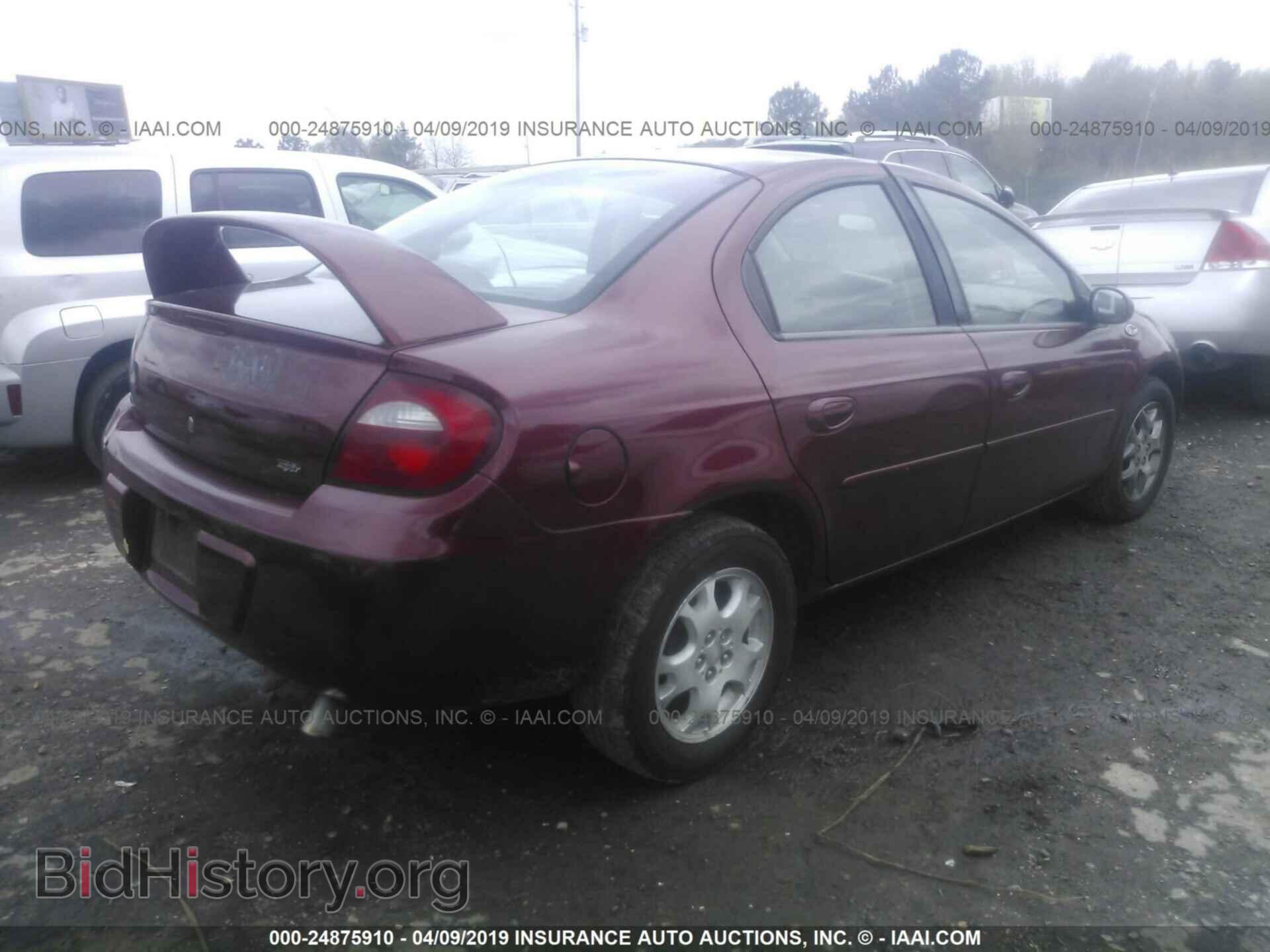 2005 DODGE NEON - VIN: 1B3ES56C85D130365 - Фото 4